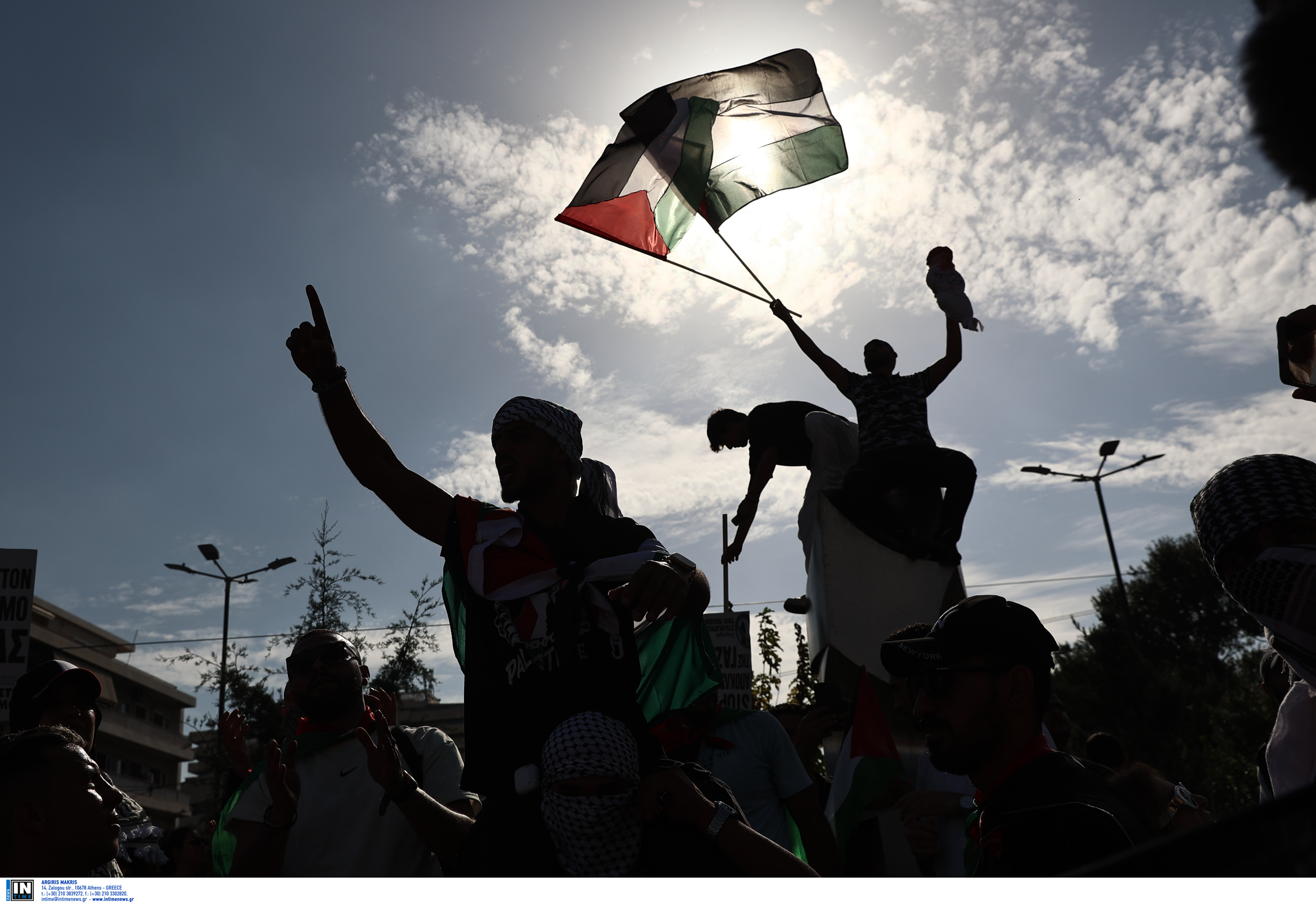 Μεγάλο συλλαλητήριο και πορεία στην πρεσβεία του Ισραήλ στην Αθήνα-1