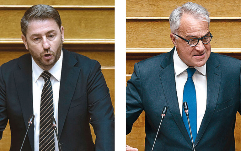 Σφοδρή αντιπαράθεση με φόντο τις υποκλοπές