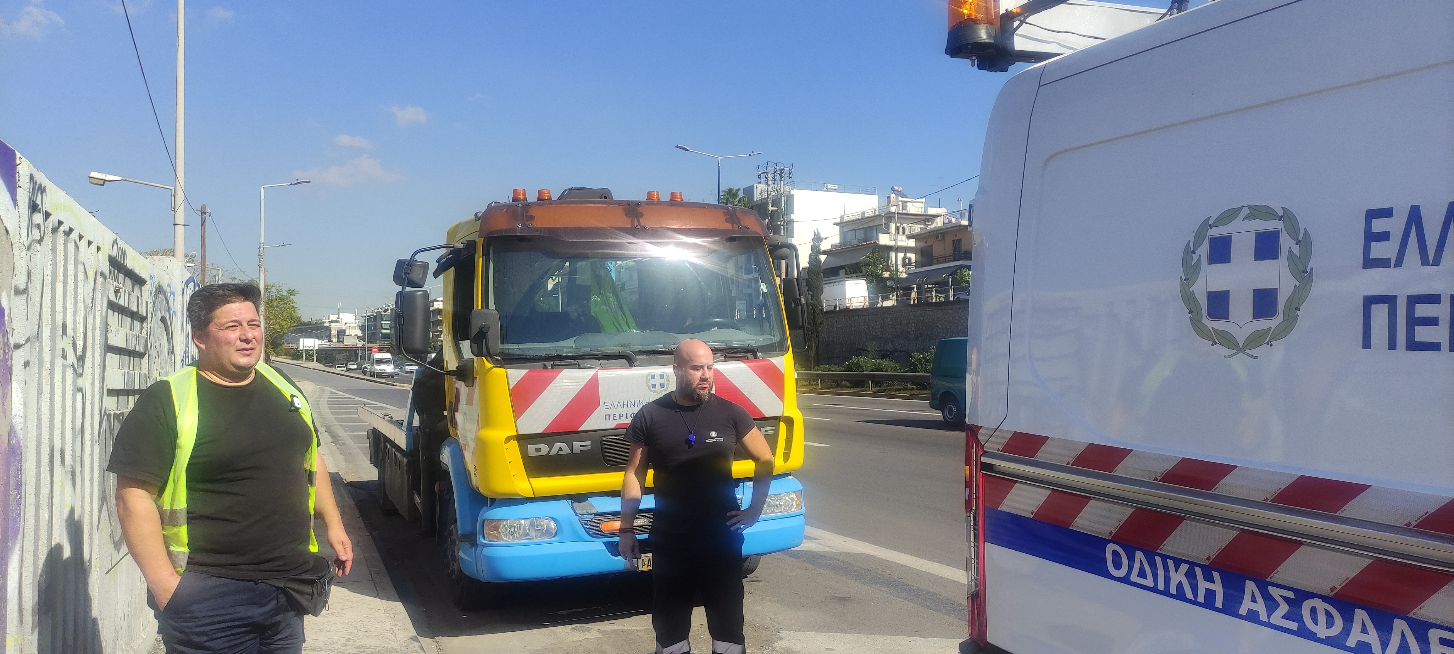 Οι γερανοί ανοίγουν δρόμο στον Κηφισό-4