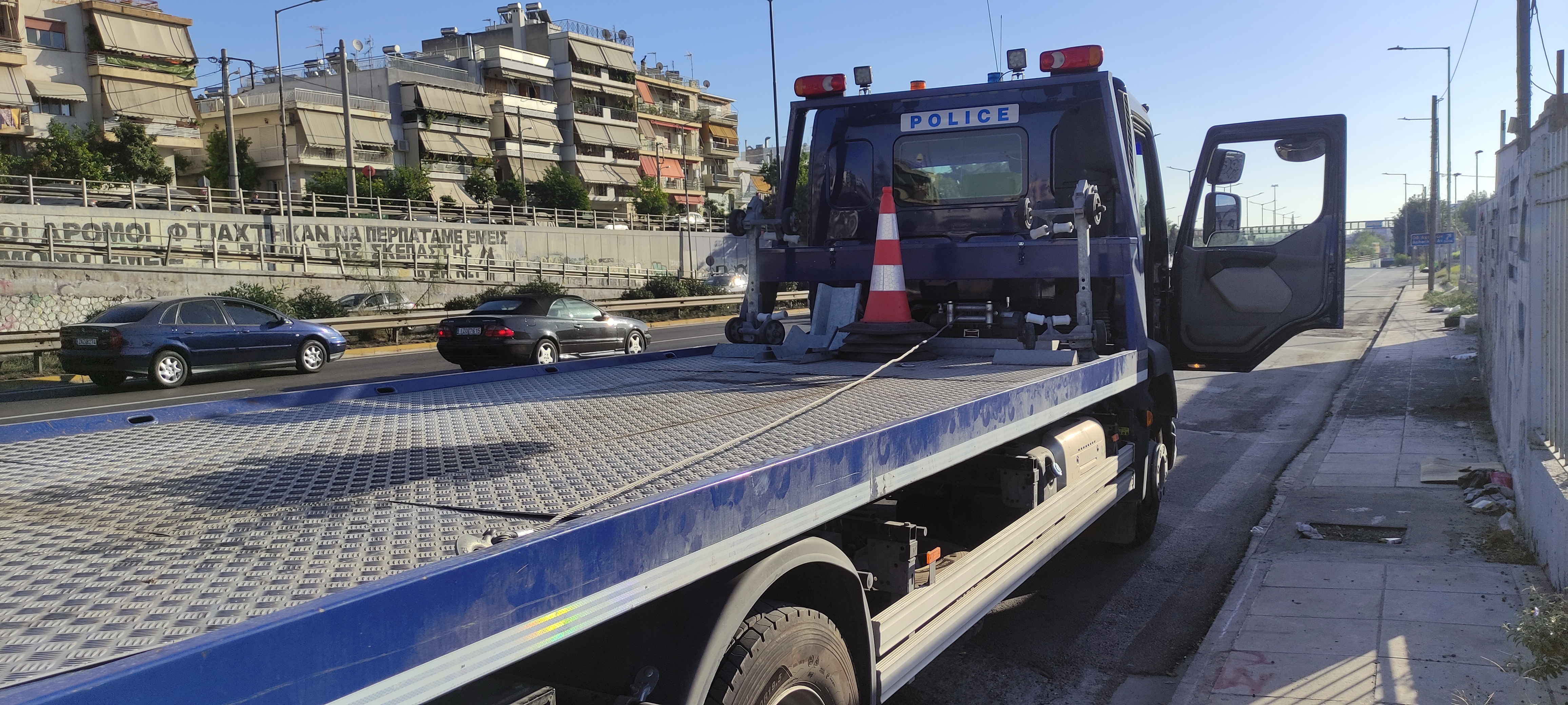 Οι γερανοί ανοίγουν δρόμο στον Κηφισό-6