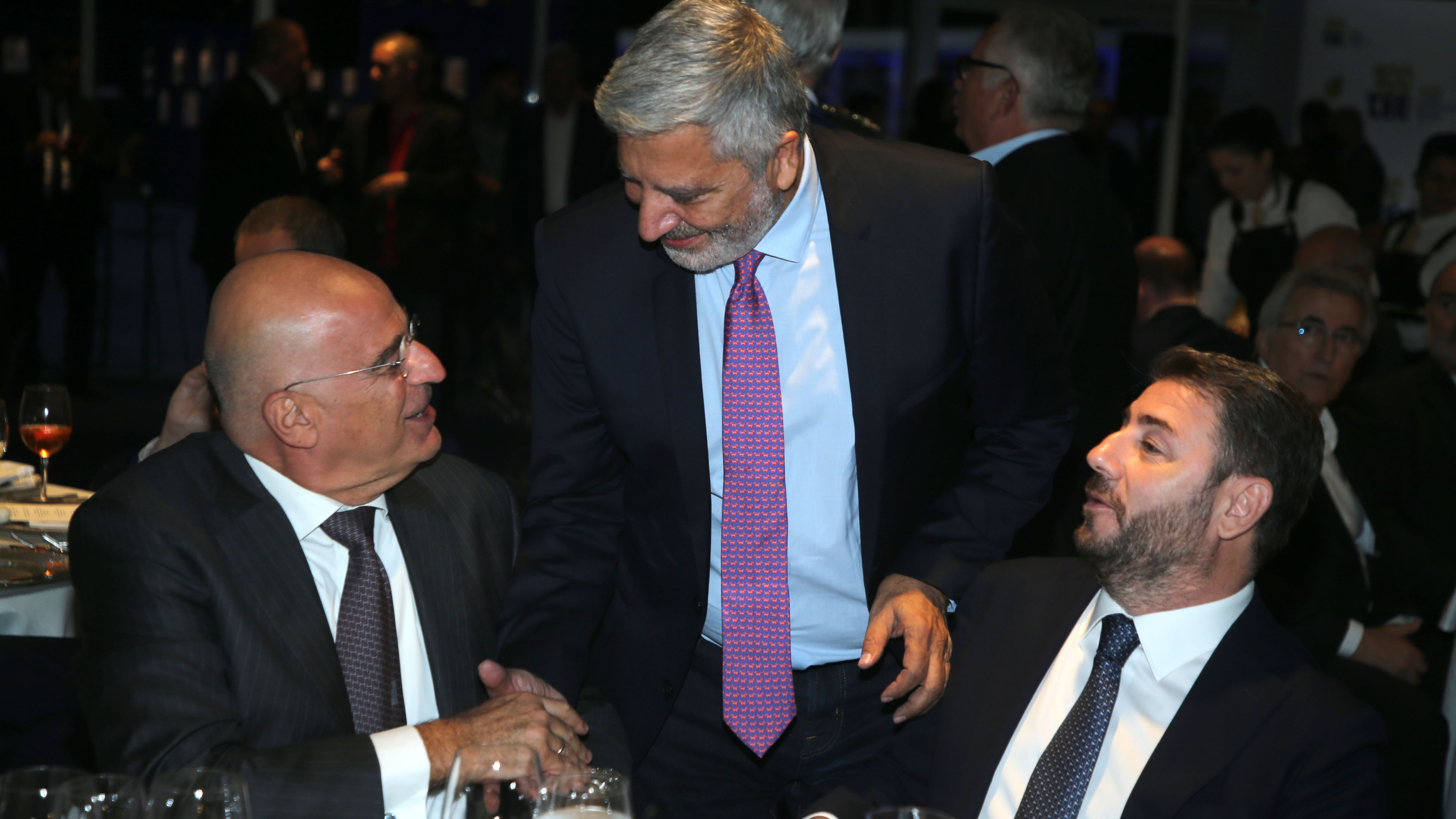 Εικόνες: Ο Ν. Ανδρουλάκης με Κ. Μητσοτάκη και υπουργούς στην εκδήλωση του ΤΕΕ-3