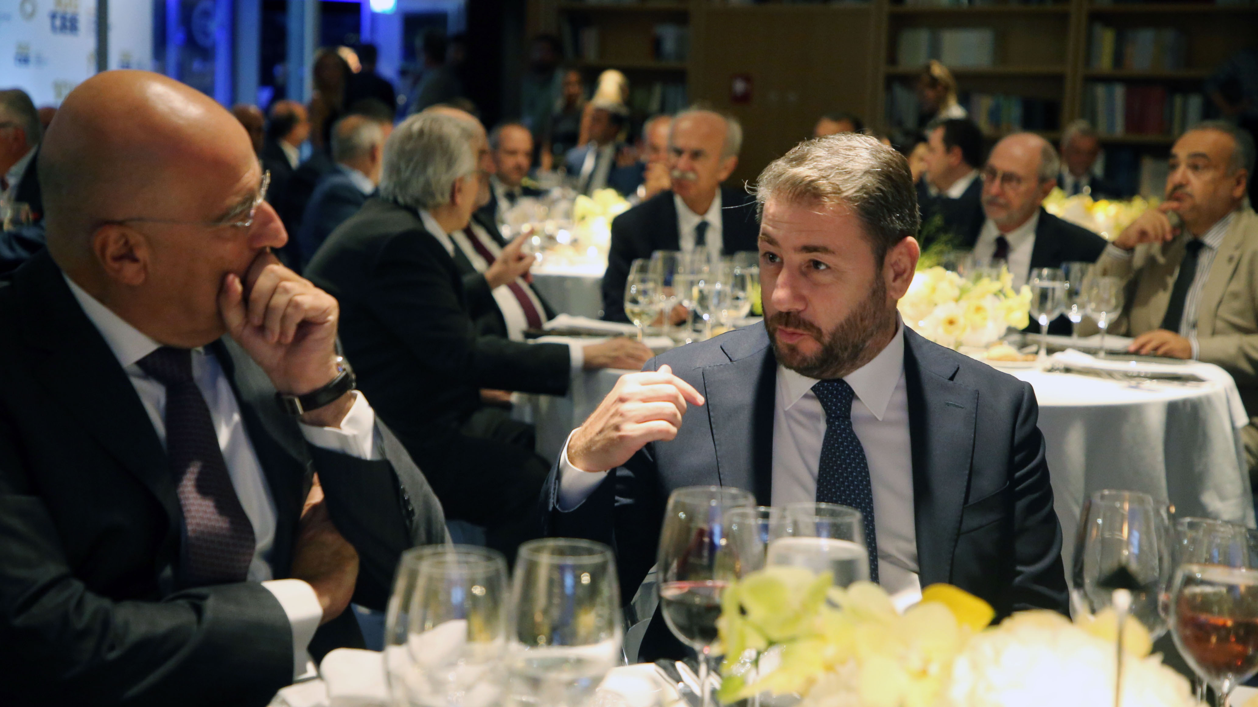 Εικόνες: Ο Ν. Ανδρουλάκης με Κ. Μητσοτάκη και υπουργούς στην εκδήλωση του ΤΕΕ-2