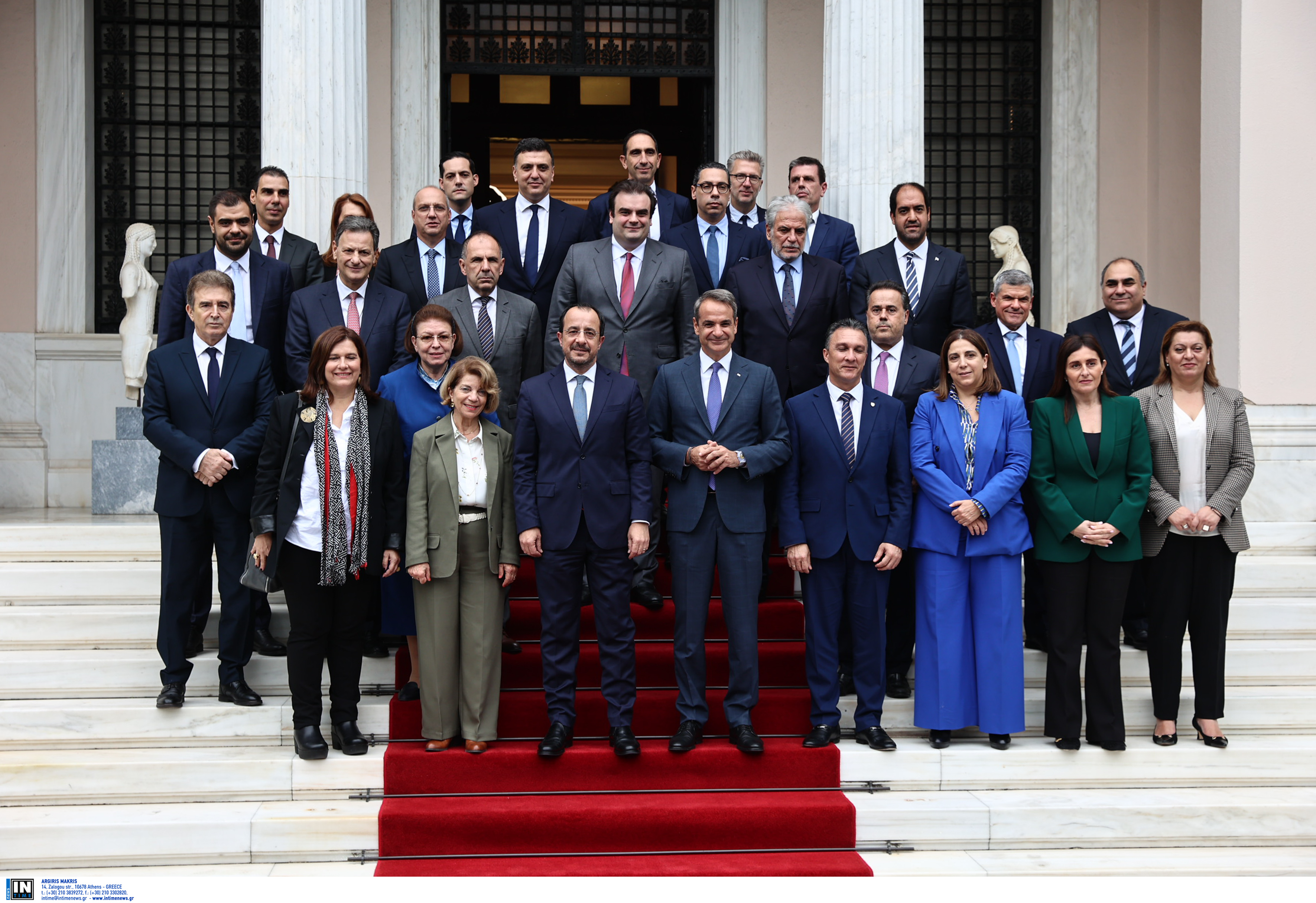 Μητσοτάκης – Χριστοδουλίδης: Η πρόοδος στα ελληνοτουρκικά, όφελος και για το Κυπριακό-1