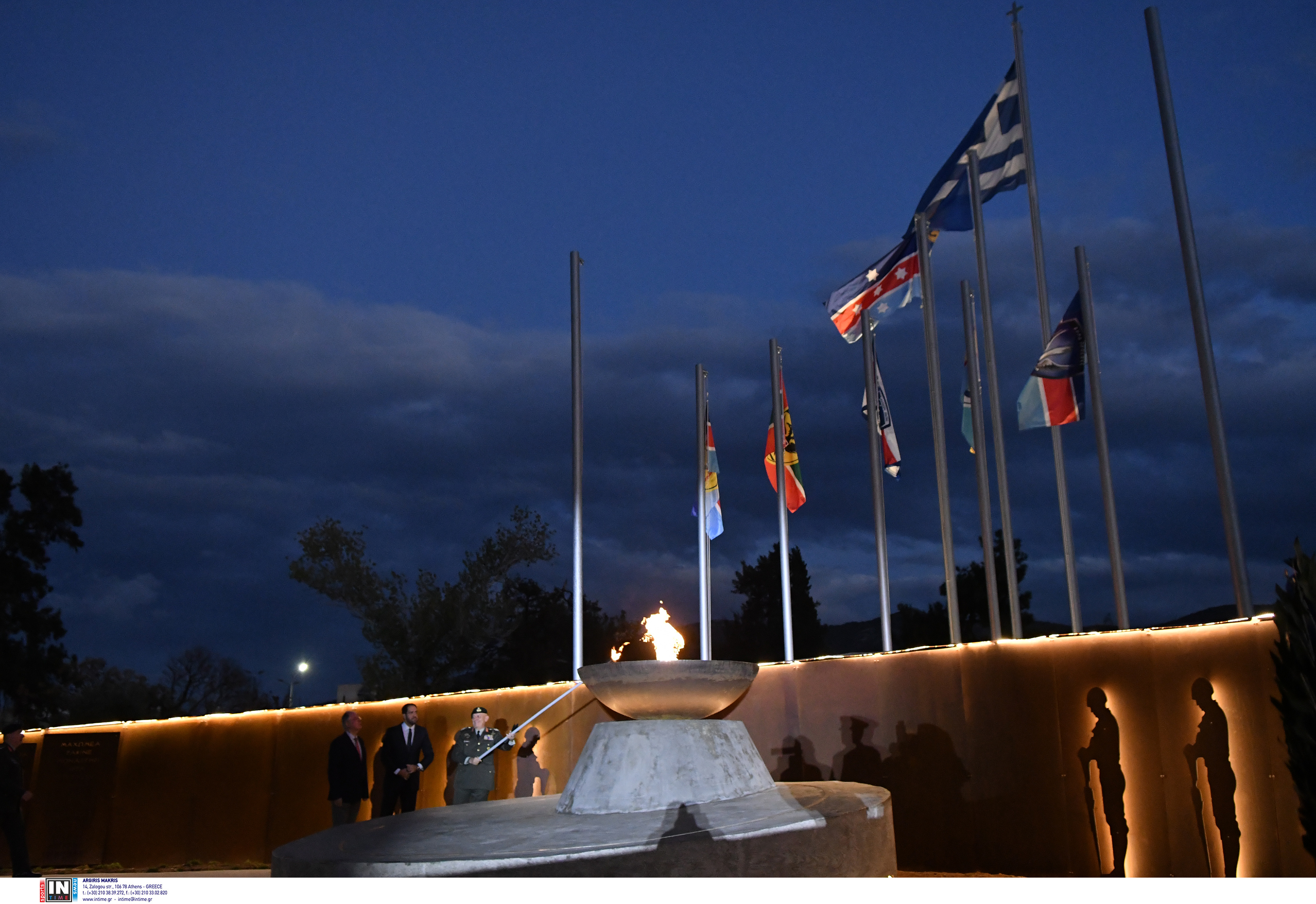 Πεντάγωνο: Εγκαινιάστηκε το Μνημείο Αθανάτων του Εθνους – Εικόνες-2