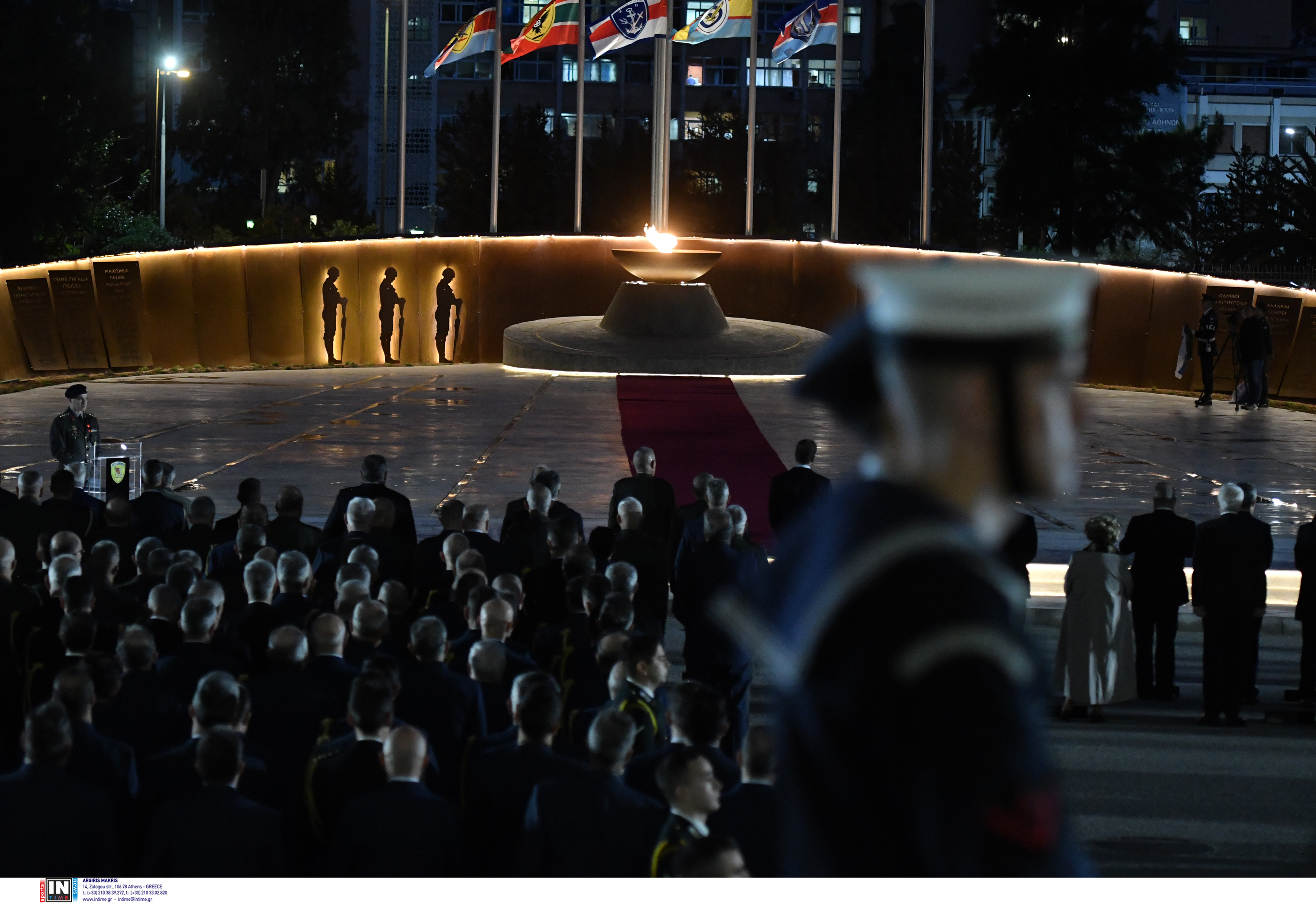 Πεντάγωνο: Εγκαινιάστηκε το Μνημείο Αθανάτων του Εθνους – Εικόνες-3