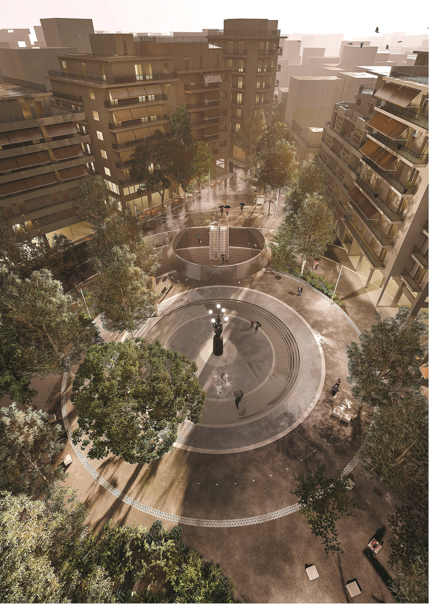 Ντιμπέιτ για τις νέες πλατείες του μετρό-1