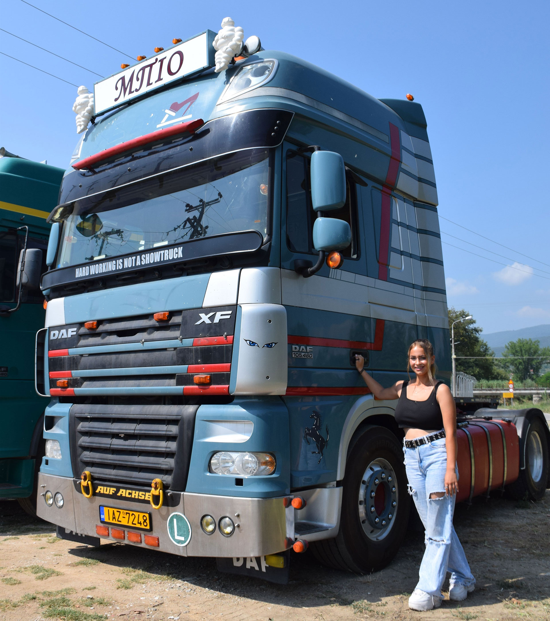 Οι διαδρομές της 22χρονης Μαρίας στο τιμόνι μιας νταλίκας-2