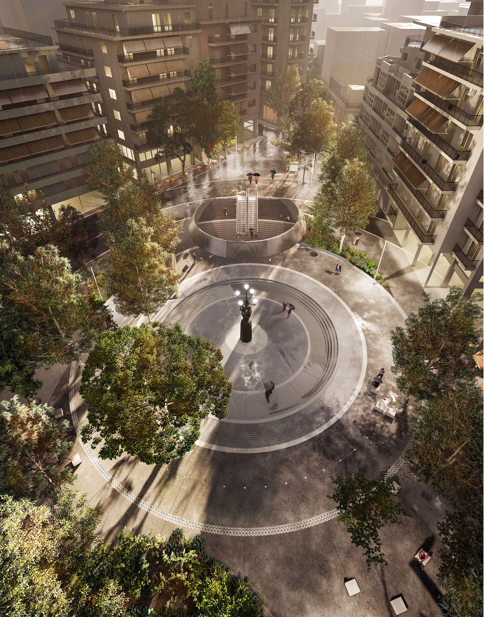 Οι νέες πλατείες σε Εξάρχεια, Κολωνάκι και Ευαγγελισμό-4