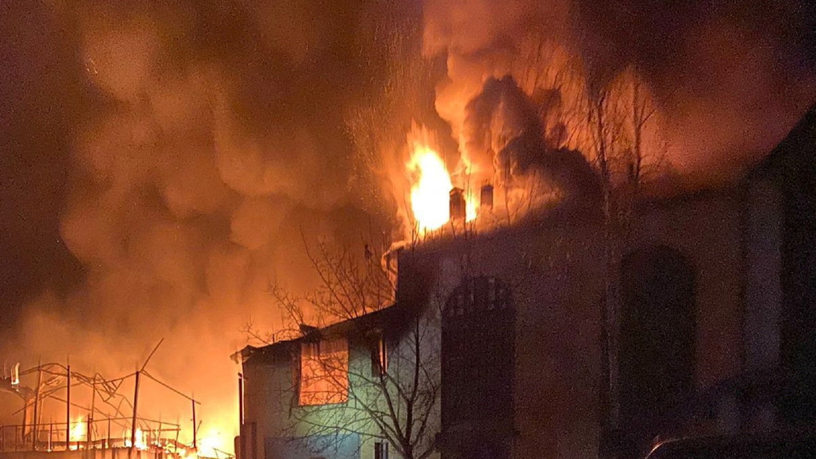 Πόλεμος στην Ουκρανία: Βομβαρδισμός από ρωσικά drones στο Χάρκοβο-1