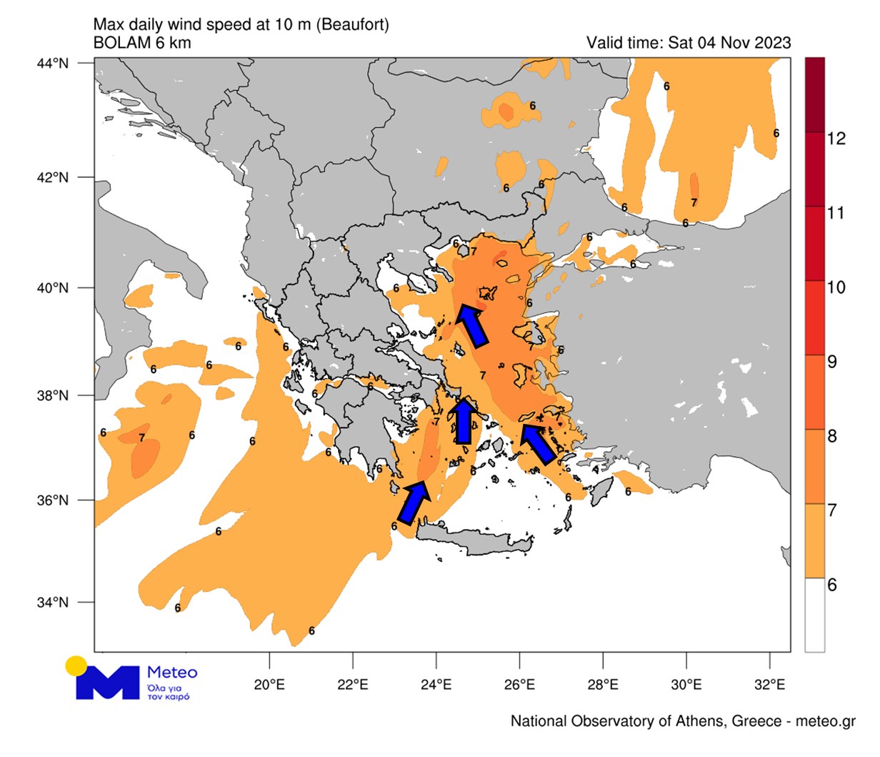 Κακοκαιρία «Π» – Meteo: Ποιες περιοχές θα βρεθούν στο επίκεντρο και πότε (χάρτες)-1