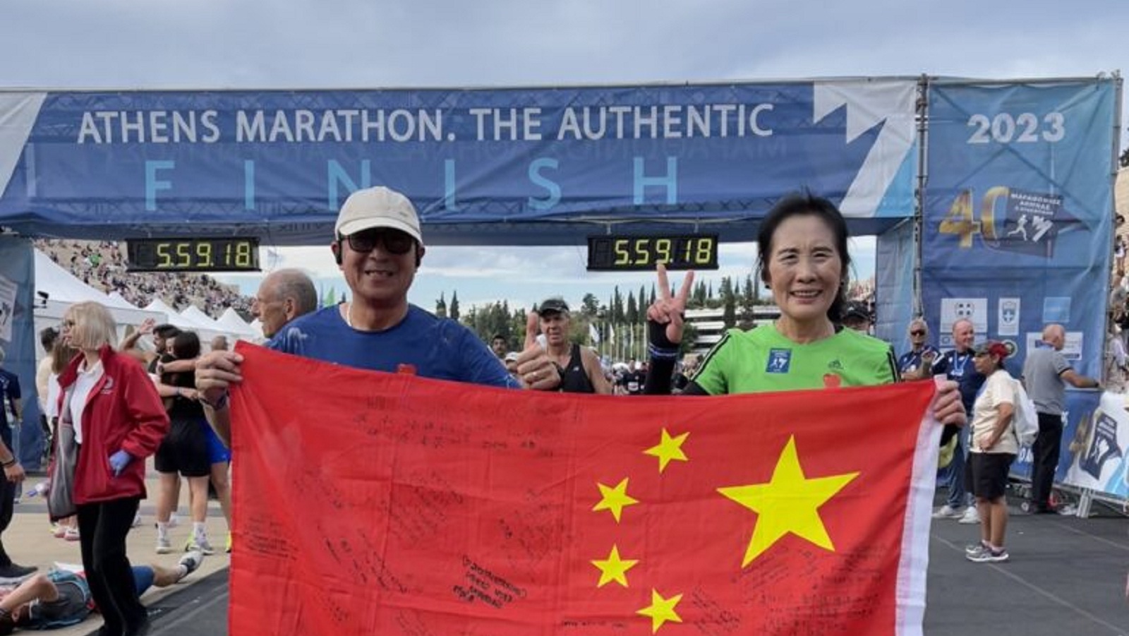 Η 69χρονη Κινέζα που ήρθε στην Αθήνα για να συμπληρώσει 100 μαραθωνίους-2