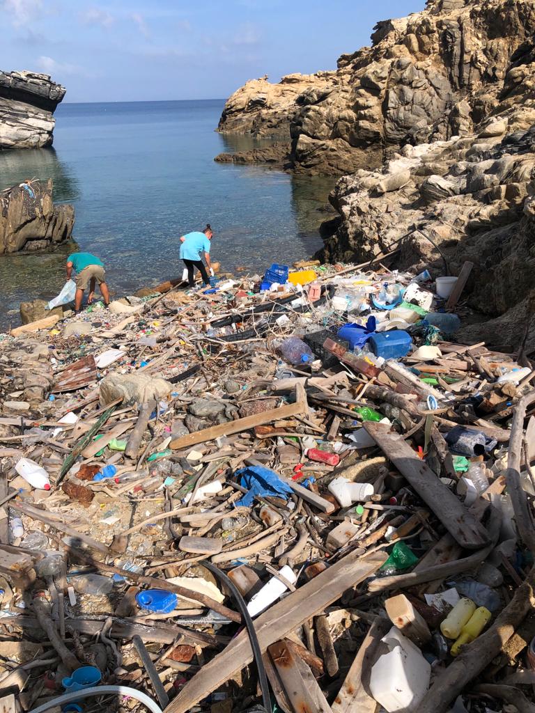 H οργάνωση All For Blue καθάρισε τον βυθό της Δήλου-2