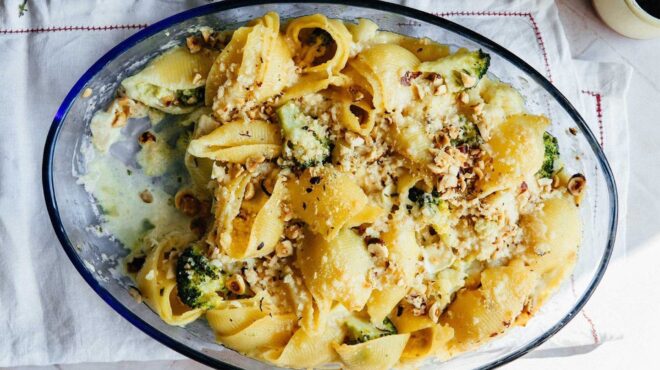 κοχύλια-φουρνιστά-με-μπρόκολο-και-κου-562708522