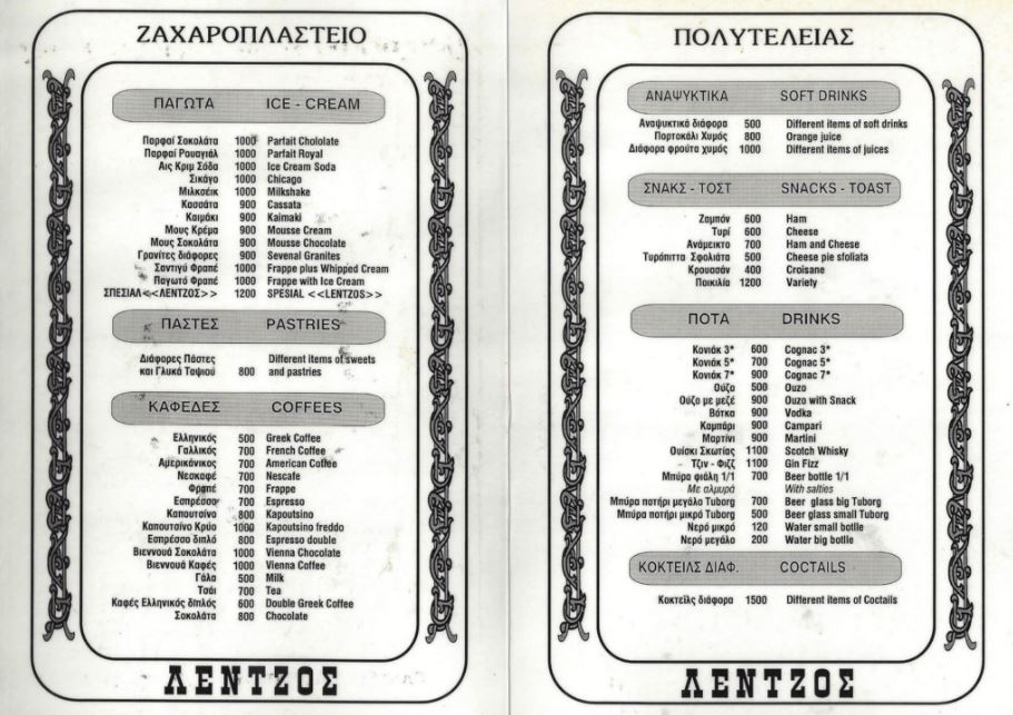 Χρήστος Λέντζος: Ο μετρ του φραπέ στη σφαίρα του μύθου-2