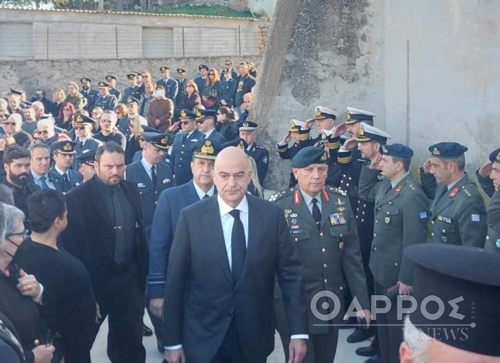 Μάνη: Σε κλίμα οδύνης η κηδεία του επισμηναγού Επαμεινώνδα Κωστέα-2
