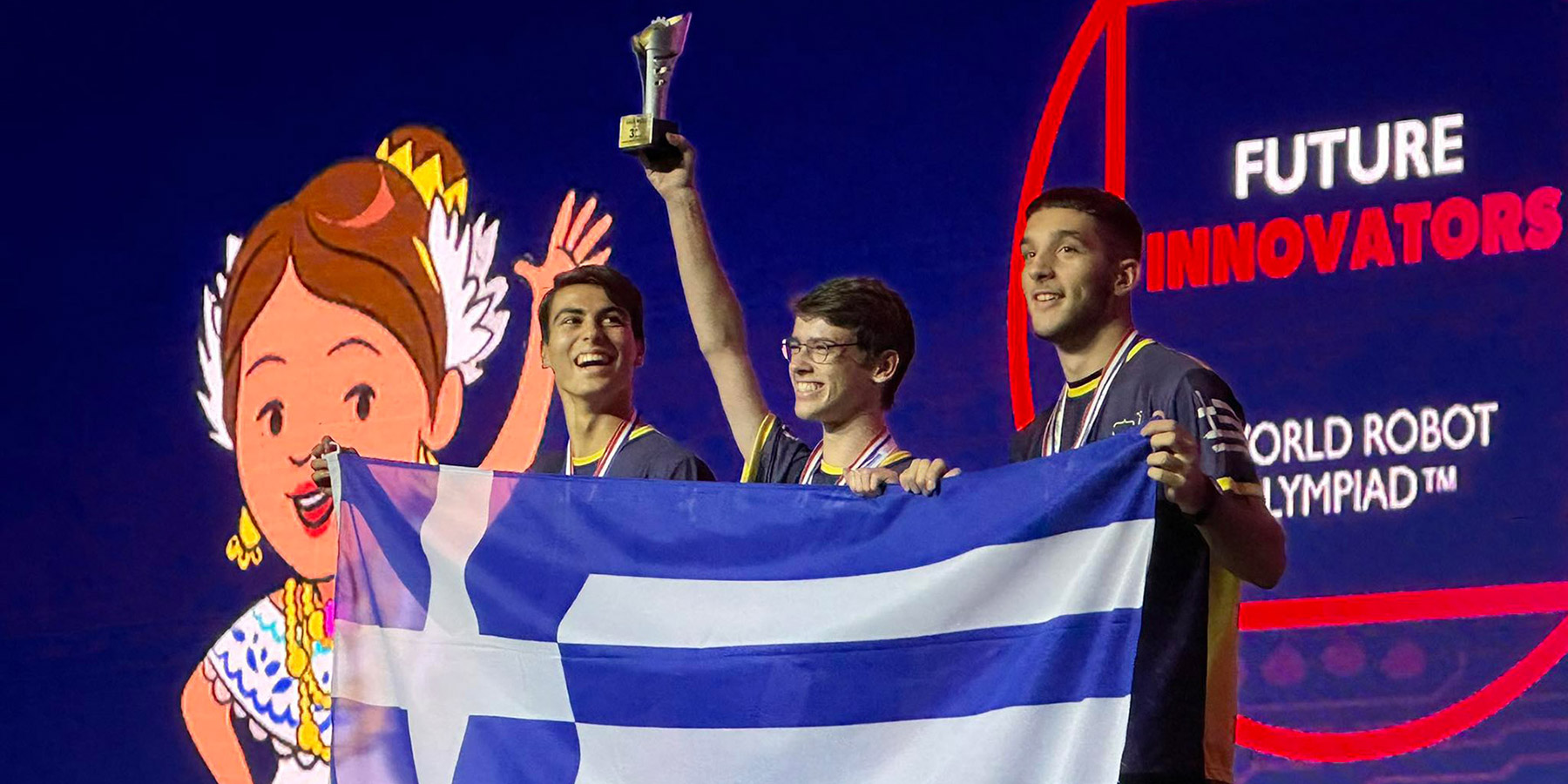 Παγκόσμια Ολυμπιάδα Ρομποτικής 2023: 1η στην Ευρώπη, 4η στον κόσμο η ελληνική αποστολή-1