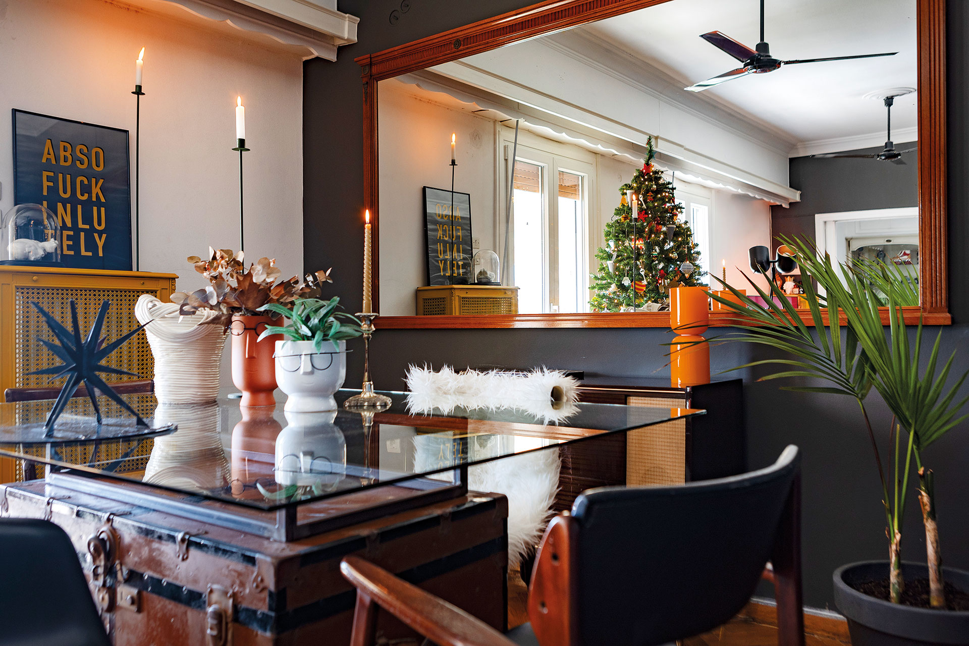 Ενα ρετρό διαμέρισμα στα Πατήσια που θυμίζει «παλιά Αθήνα»-4