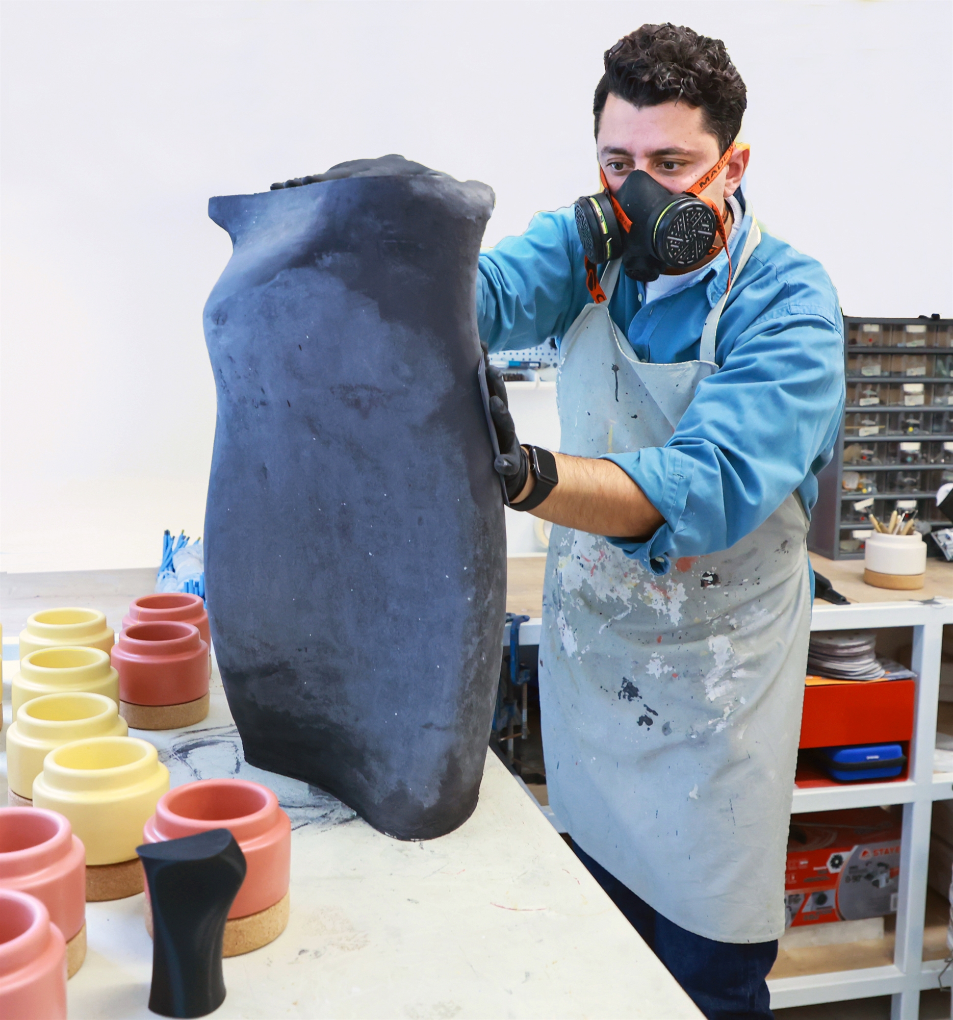 Αργαλειός – ρομπότ και παλάσκες από 3D εκτυπωτές-4