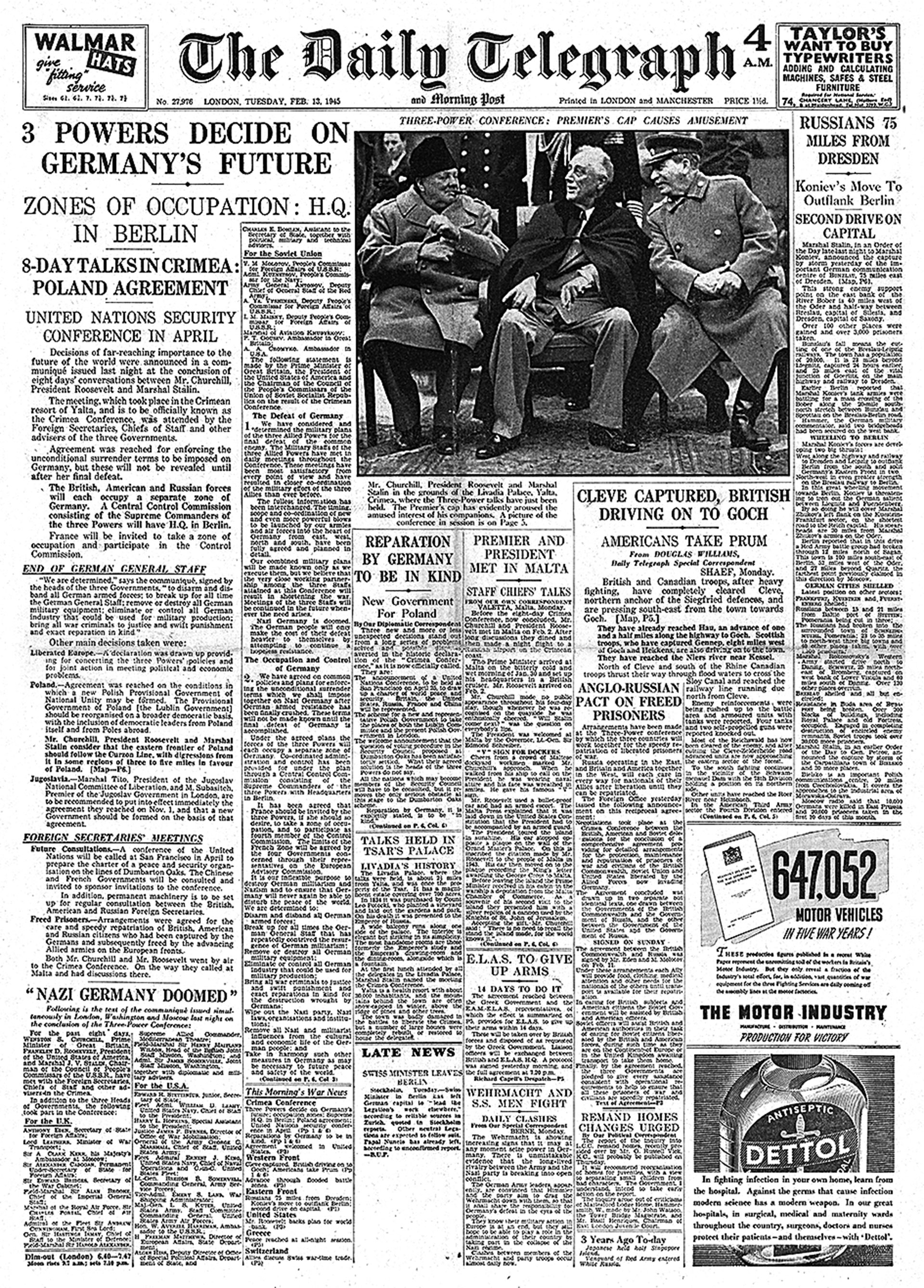 Αντονυ Ηντεν – Η διάσκεψις της Γυάλτας-25