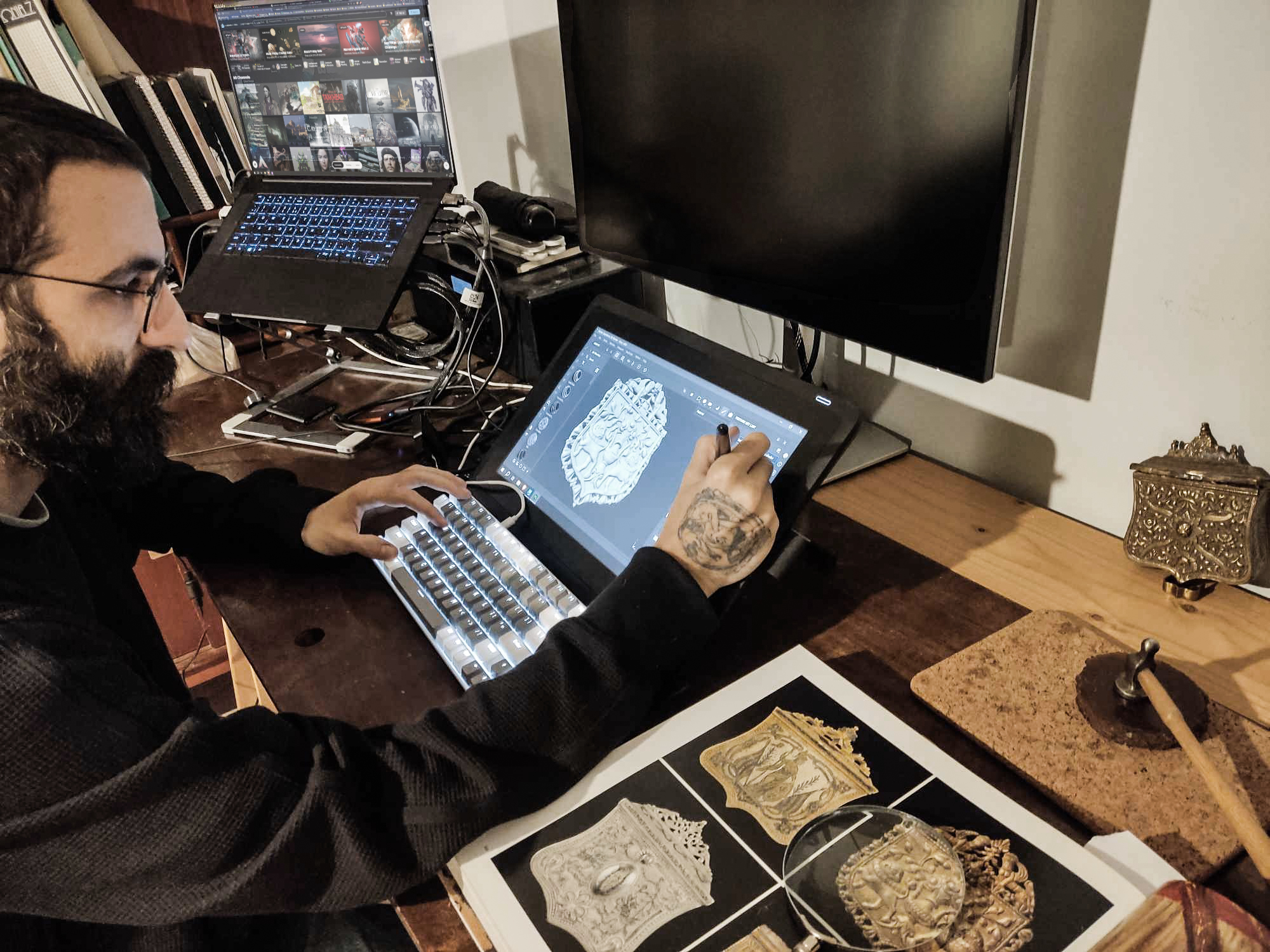 Αργαλειός – ρομπότ και παλάσκες από 3D εκτυπωτές-2