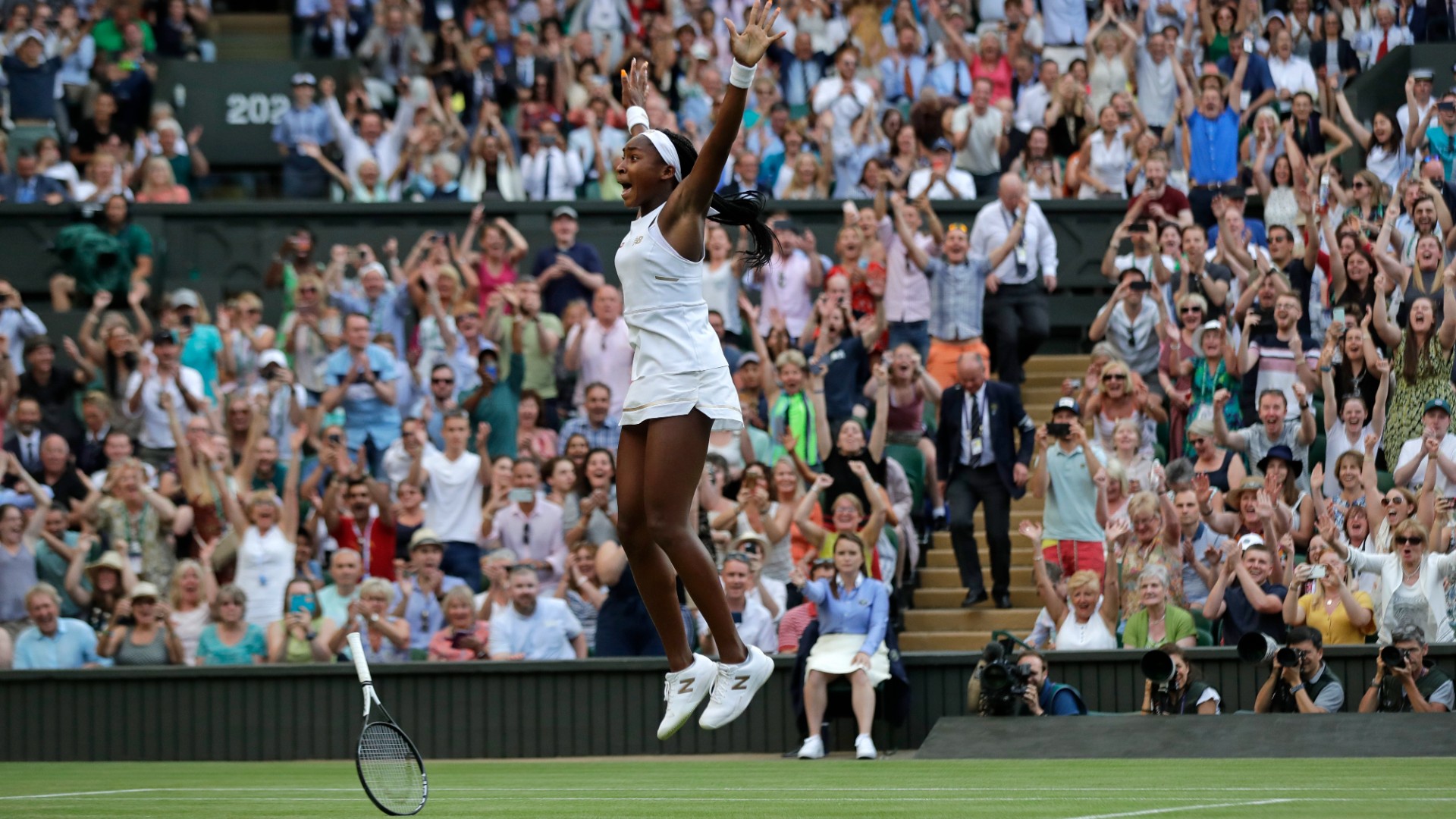 Κόρι Γκάουφ, καμία έφηβη δεν είχε πάρει αυτόν τον τίτλο μετά τη Σερένα Γουίλιαμς το 1999.