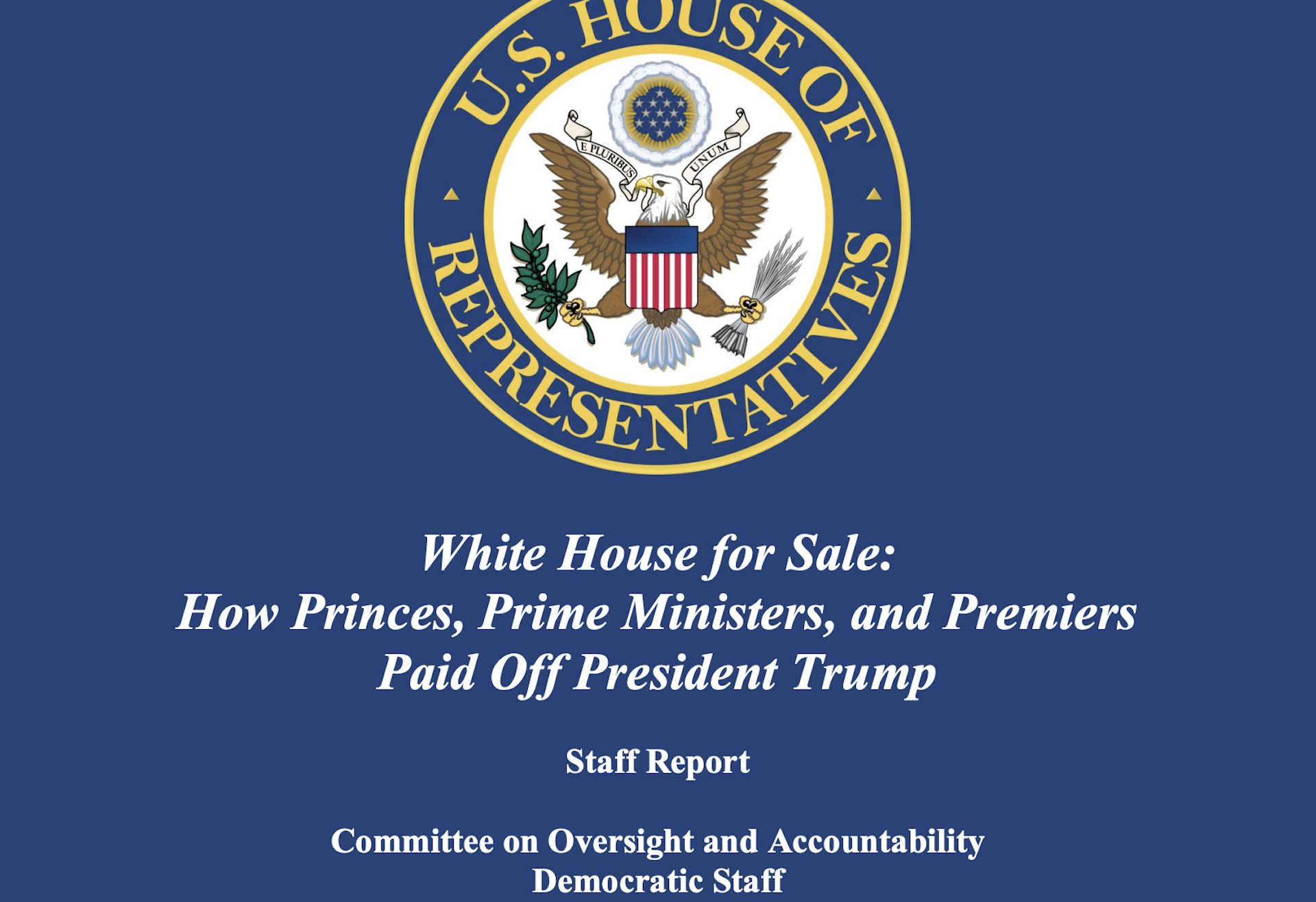 Νέες καταγγελίες: Ο Τραμπ έλαβε εκατομμύρια από ξένες κυβερνήσεις την περίοδο που ήταν πρόεδρος-1