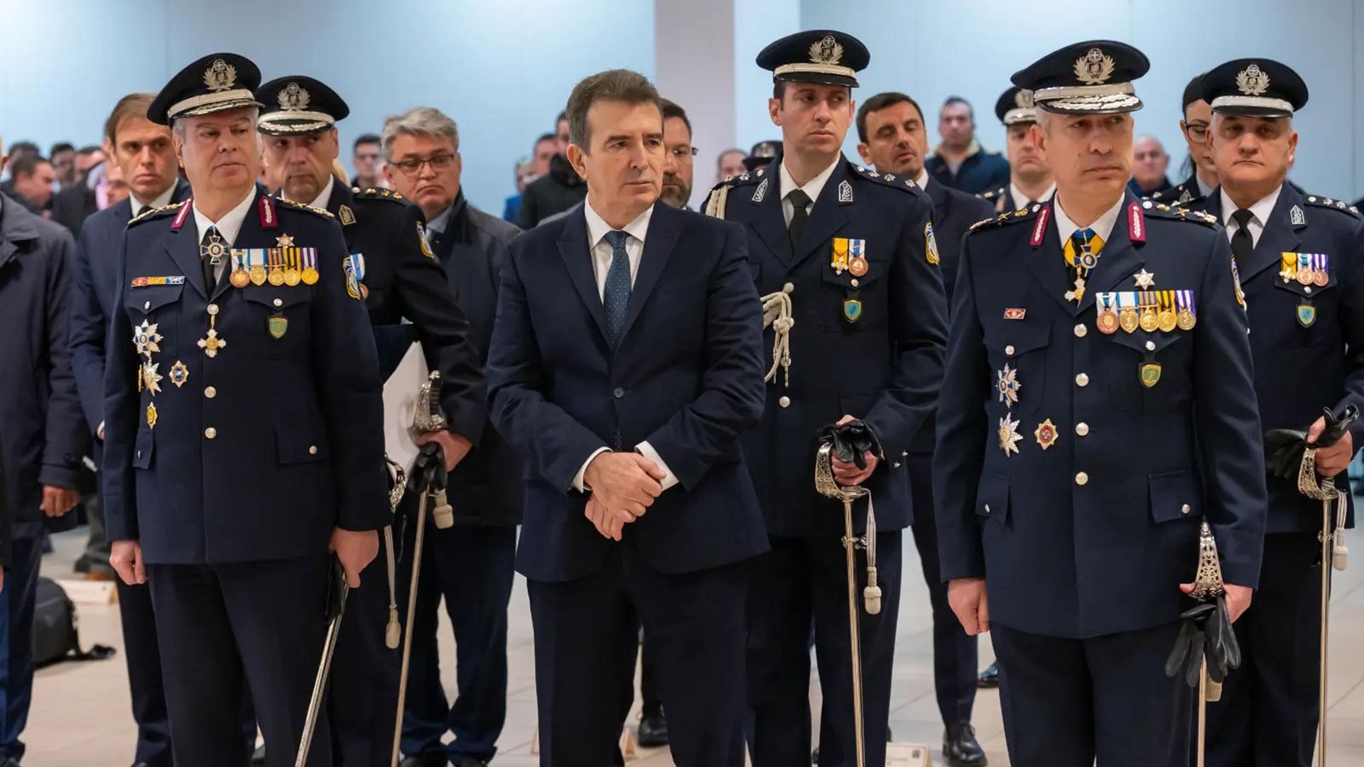 ΕΛ.ΑΣ.: Τελετή παράδοσης – ανάληψης καθηκόντων του νέου αρχηγού Δημήτρη Μάλλιου-1