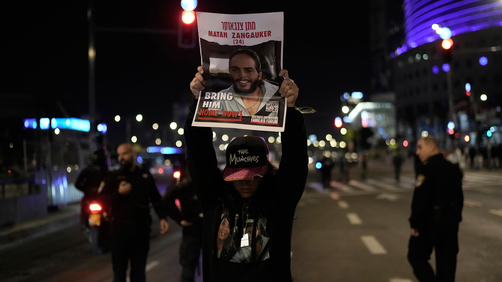 Αντικυβερνητική διαδήλωση στο Τελ Αβίβ – Ζητούν επιστροφή των ομήρων και εκλογές-1