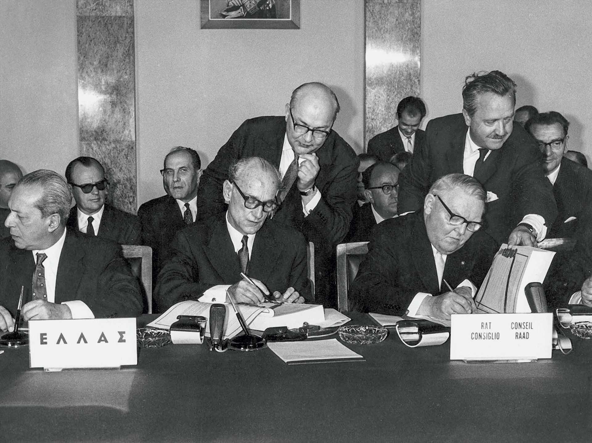 Π. Καννελόπουλος, Κ. Καραμανλής – Σύνδεσις της Ελλάδος με την Ε.Ο.Κ.-15