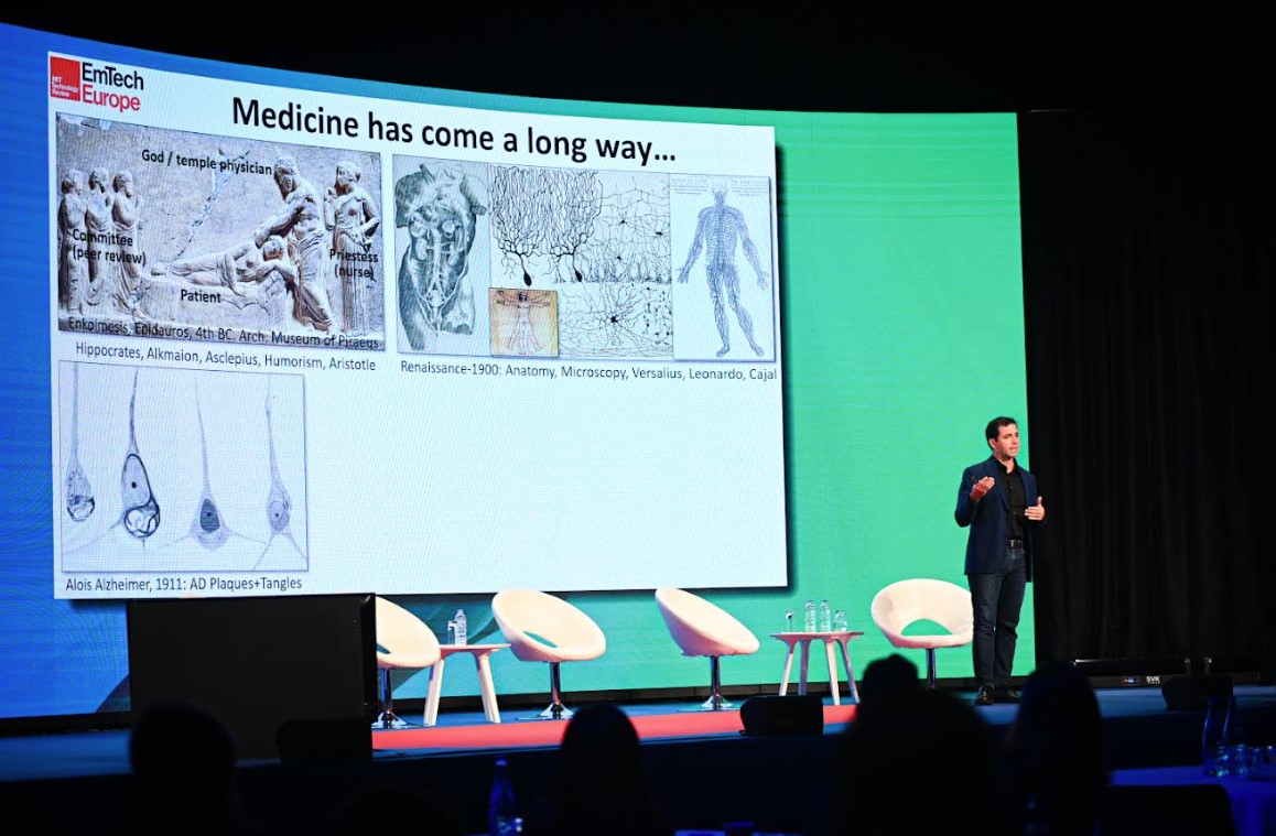 Μανώλης Κέλλης στο ΜΙΤ «EmTech Europe»: Η έρευνα στην υγεία αλλάζει χάρη στην τεχνητή νοημοσύνη-2