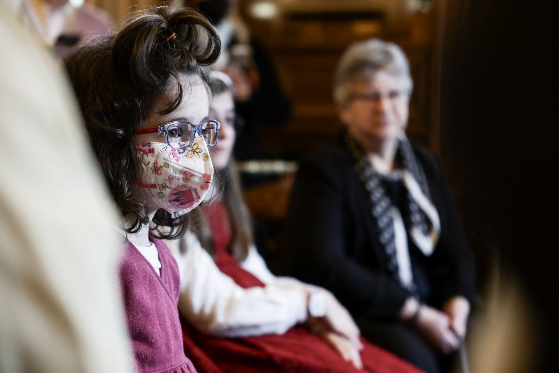 Oταν η Πρόεδρος συνάντησε τους πιο γλυκούς μικρούς ήρωες-1