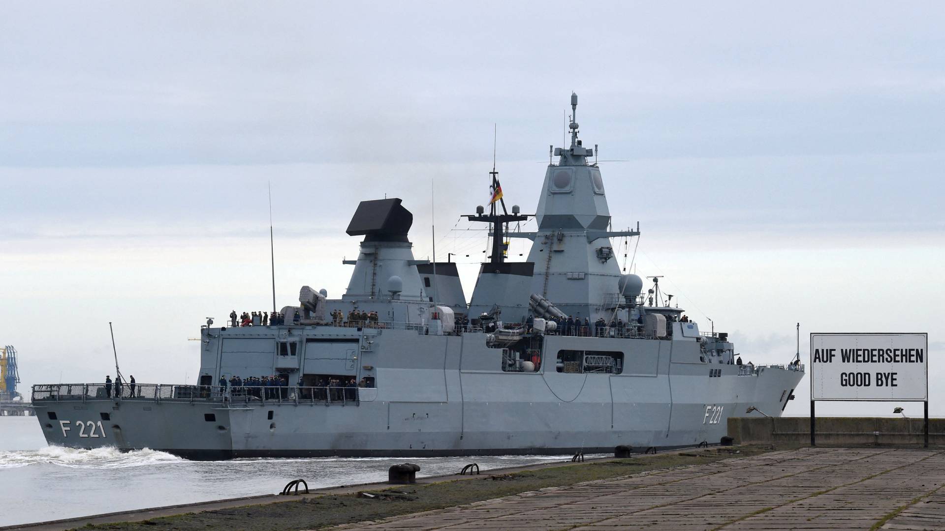 Ερυθρά Θάλασσα: Γερμανική φρεγάτα απέπλευσε για να ενταχθεί στην αποστολή της Ε.Ε.-1