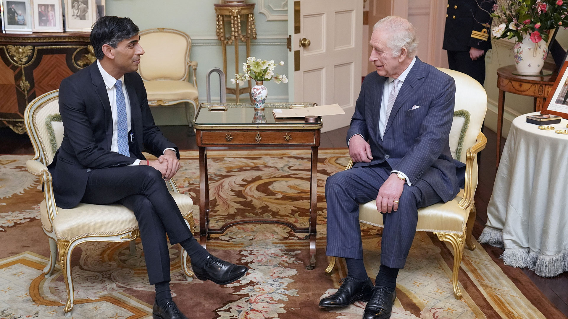 Βασιλιάς Κάρολος: Η πρώτη συνάντηση με τον Σούνακ μετά τη διάγνωση με καρκίνο-4