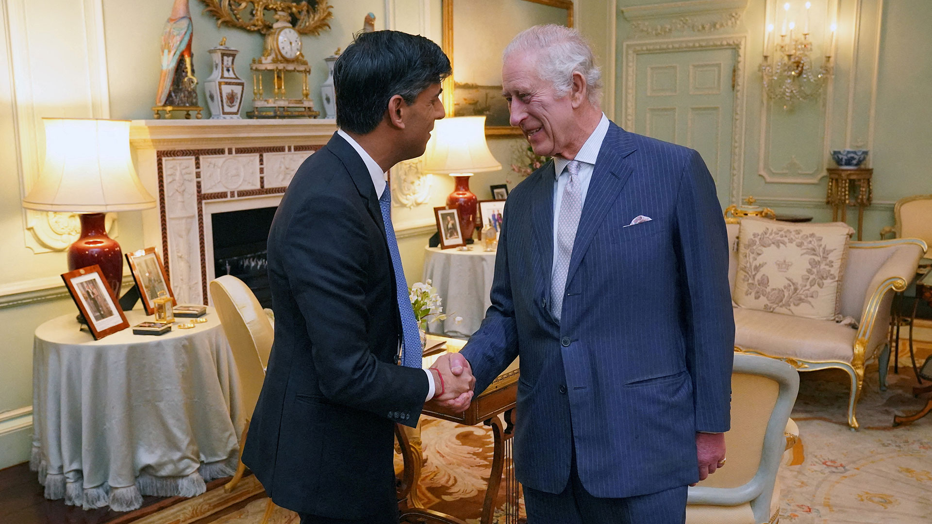 Βασιλιάς Κάρολος: Η πρώτη συνάντηση με τον Σούνακ μετά τη διάγνωση με καρκίνο-1