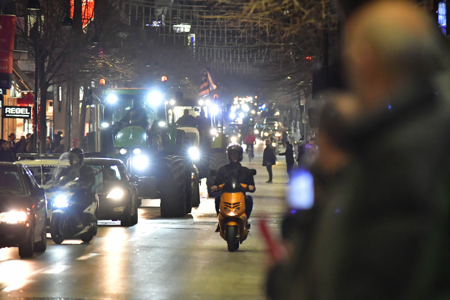 Αγροτικές κινητοποιήσεις: Τρακτέρ στο κέντρο της Λάρισας και της Καρδίτσας-1