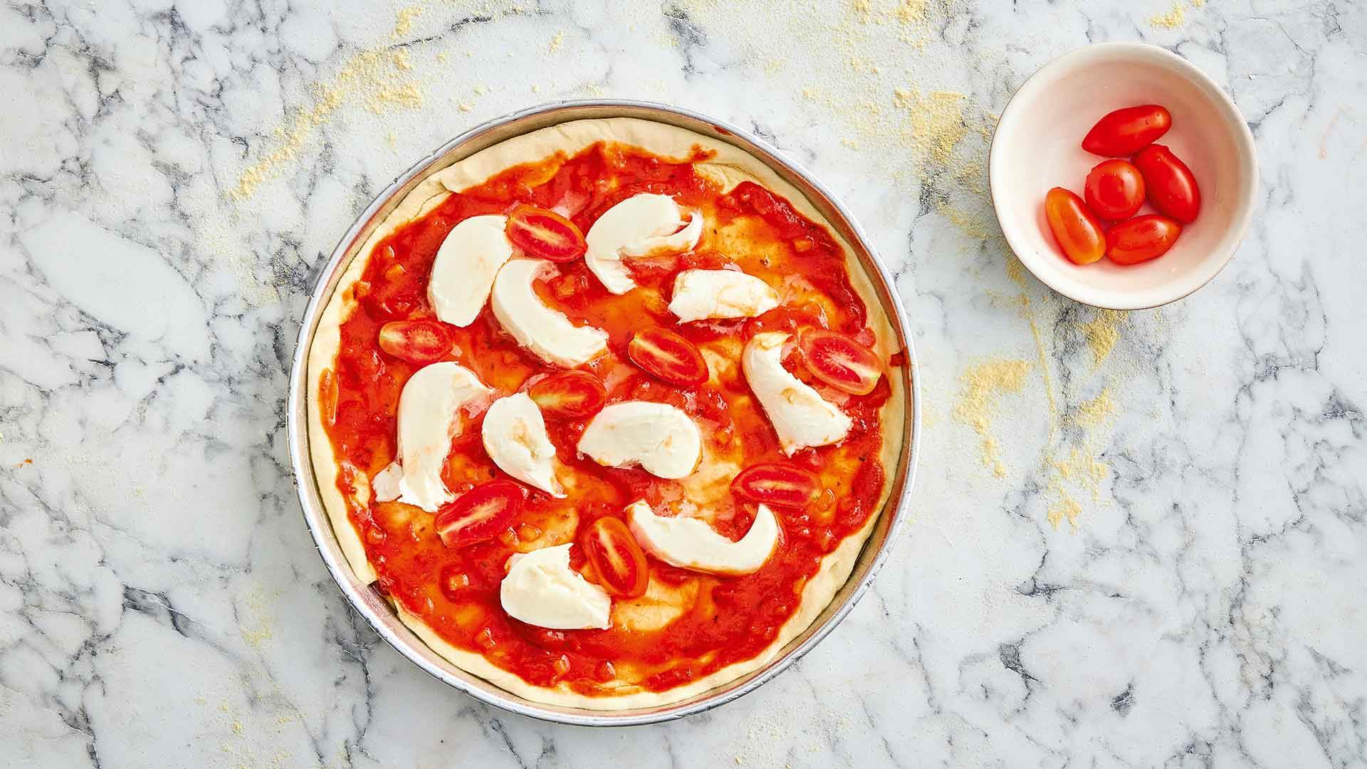 Η απόλυτη ζύμη για πίτσα μόνο με 2 υλικά, βήμα βήμα-8