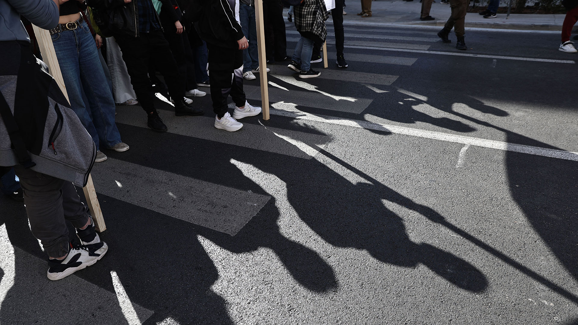 Μαζικό το πανεκπαιδευτικό συλλαλητήριο – Συμπλόκες ανάμεσα σε φοιτητές-5