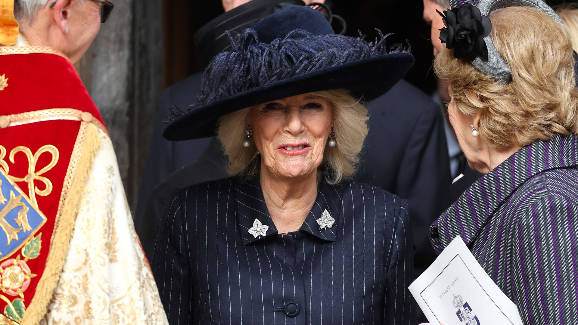 Ουίνδσορ: Ολοκληρώθηκε το μνημόσυνο του τέως βασιλιά Κωνσταντίνου – Παρούσα η βασίλισσα Καμίλα-1