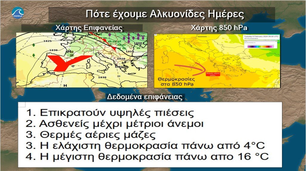 «Γιατί οι Αλκυονίδες ημέρες διαρκούν περισσότερο στην Αττική»-1