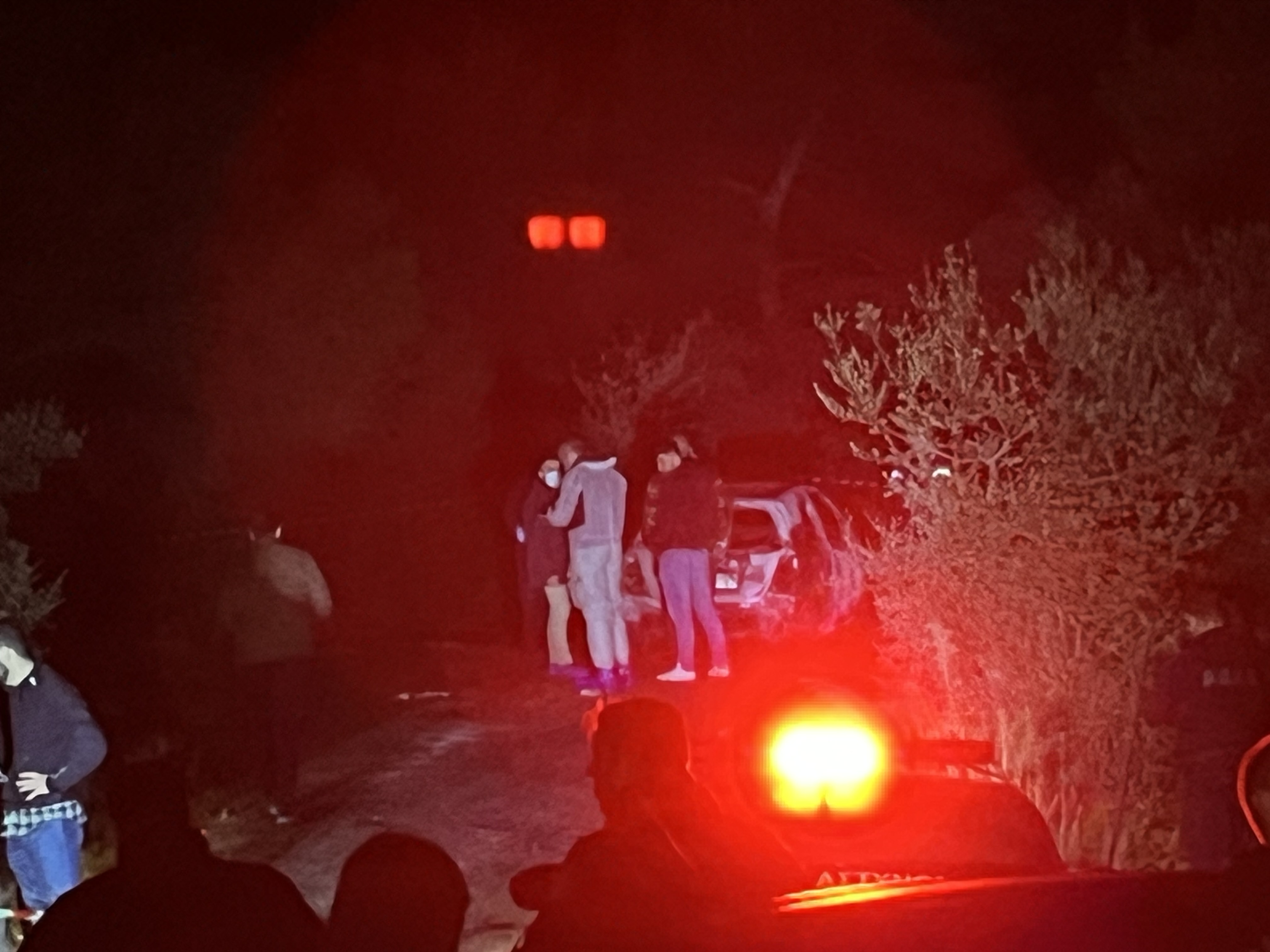 Χρήστος Γιαλιάς: Εικόνες από το σημείο της δολοφονίας στη Μάνδρα-1