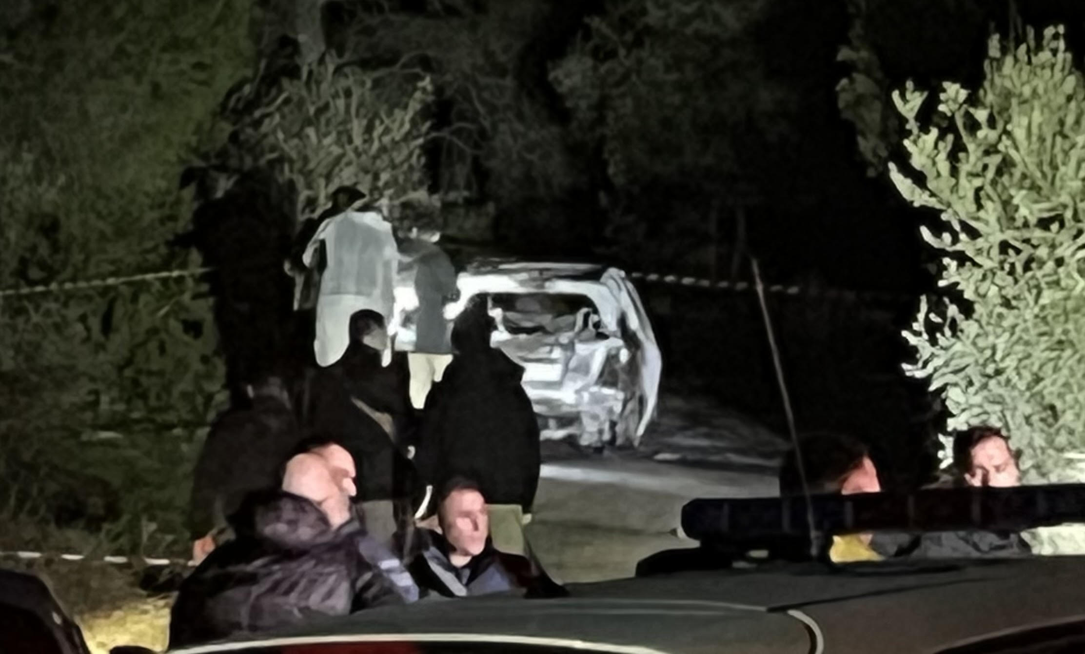 Χρήστος Γιαλιάς: Εικόνες από το σημείο της δολοφονίας στη Μάνδρα-2