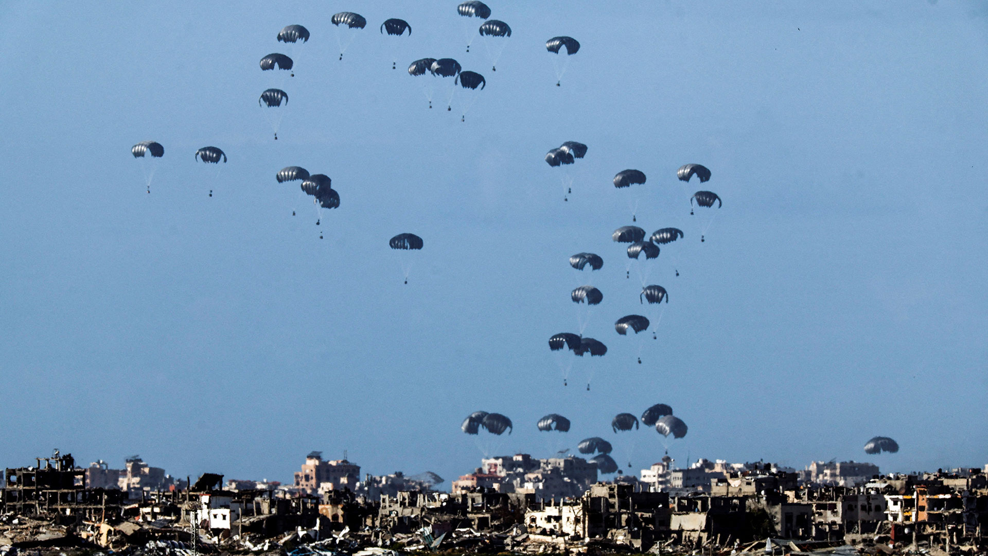 Γάζα: Νέες ρίψεις ανθρωπιστικής βοήθειας-1