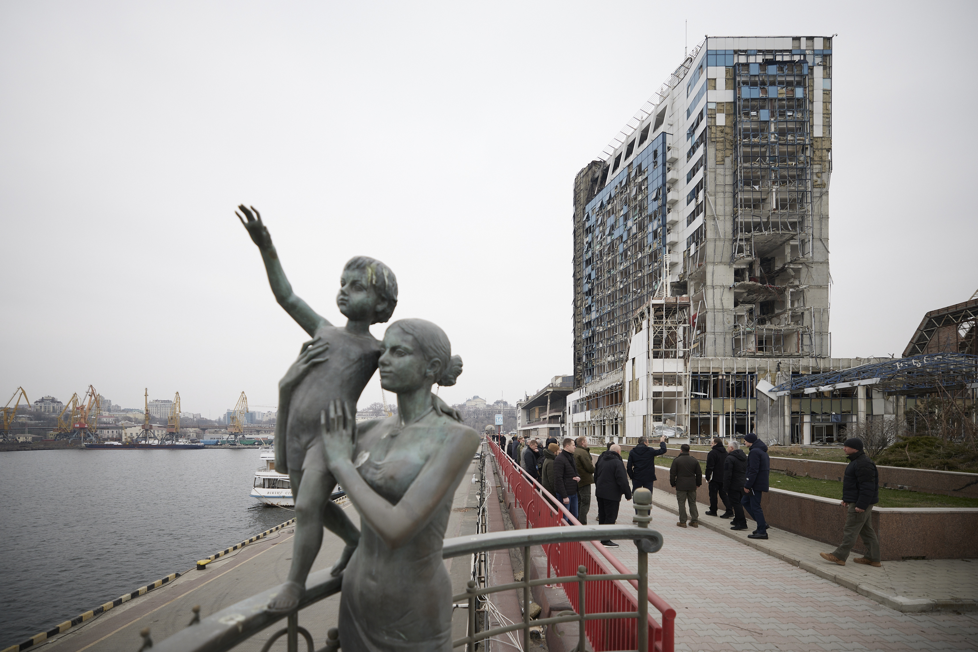 Εικόνες από την επίσκεψη του Κυρ. Μητσοτάκη στην Οδησσό-2