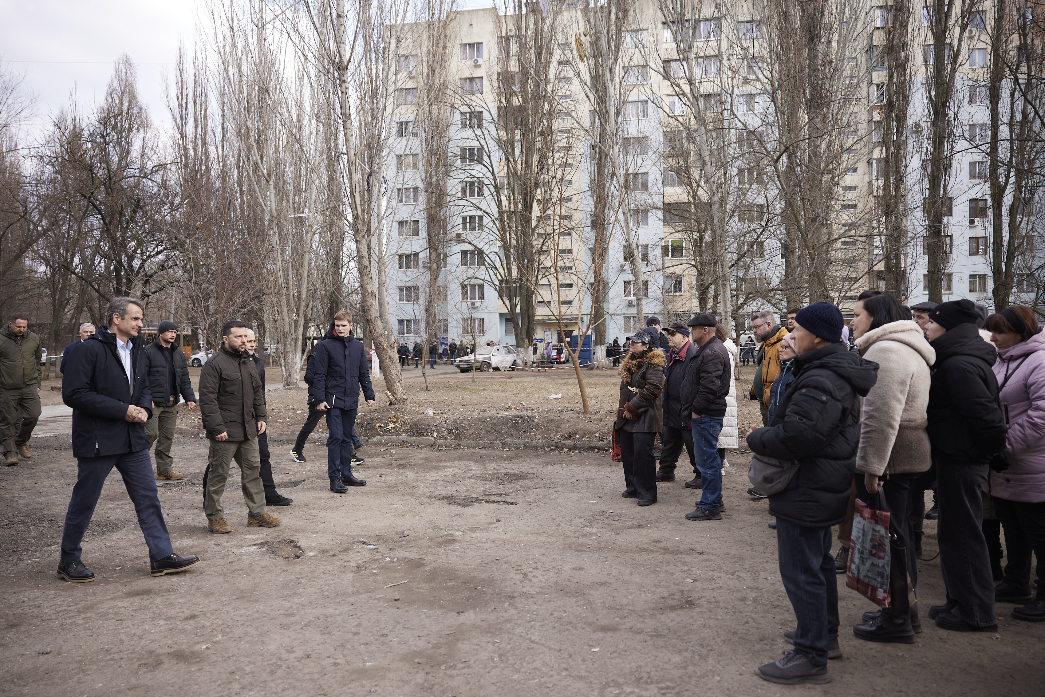 Εικόνες από την επίσκεψη του Κυρ. Μητσοτάκη στην Οδησσό-5