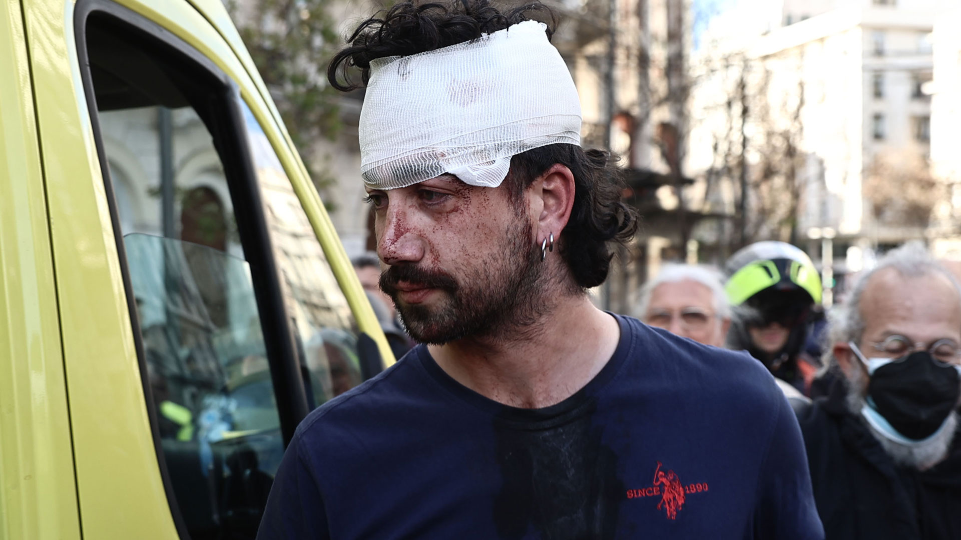 Μεγάλη συμμετοχή στο πανεκπαιδευτικό συλλαλητήριο – Επεισόδια και τραυματίες-16