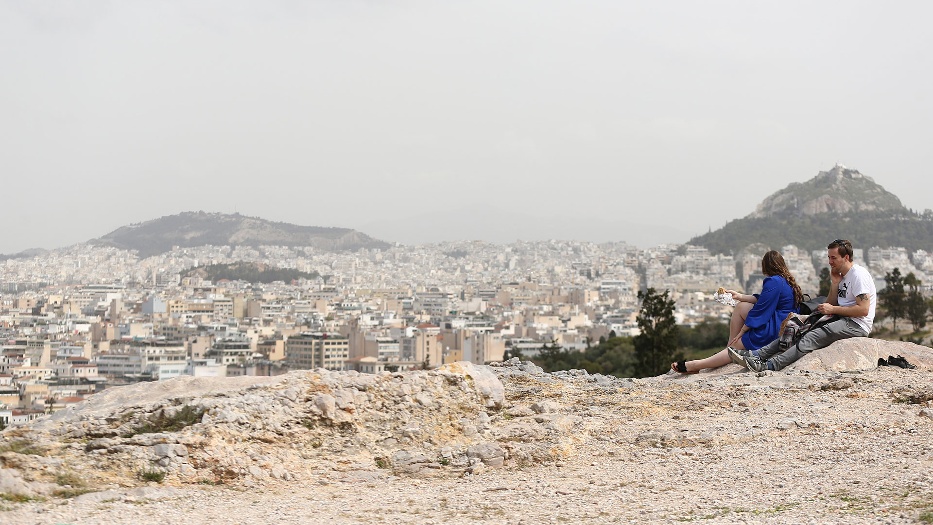 Η αφρικανική σκόνη «σκέπασε» τη νότια Ελλάδα-13