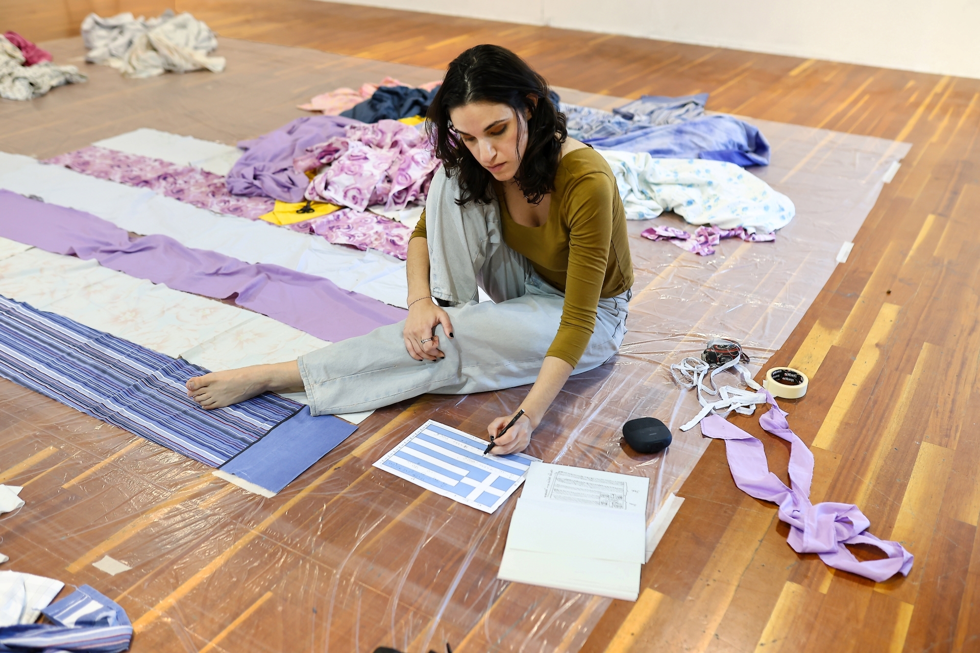 Η Γεωργία Λαλέ παρέλαβε τη «ροζ σημαία» σε μια πλαστική σακούλα-2