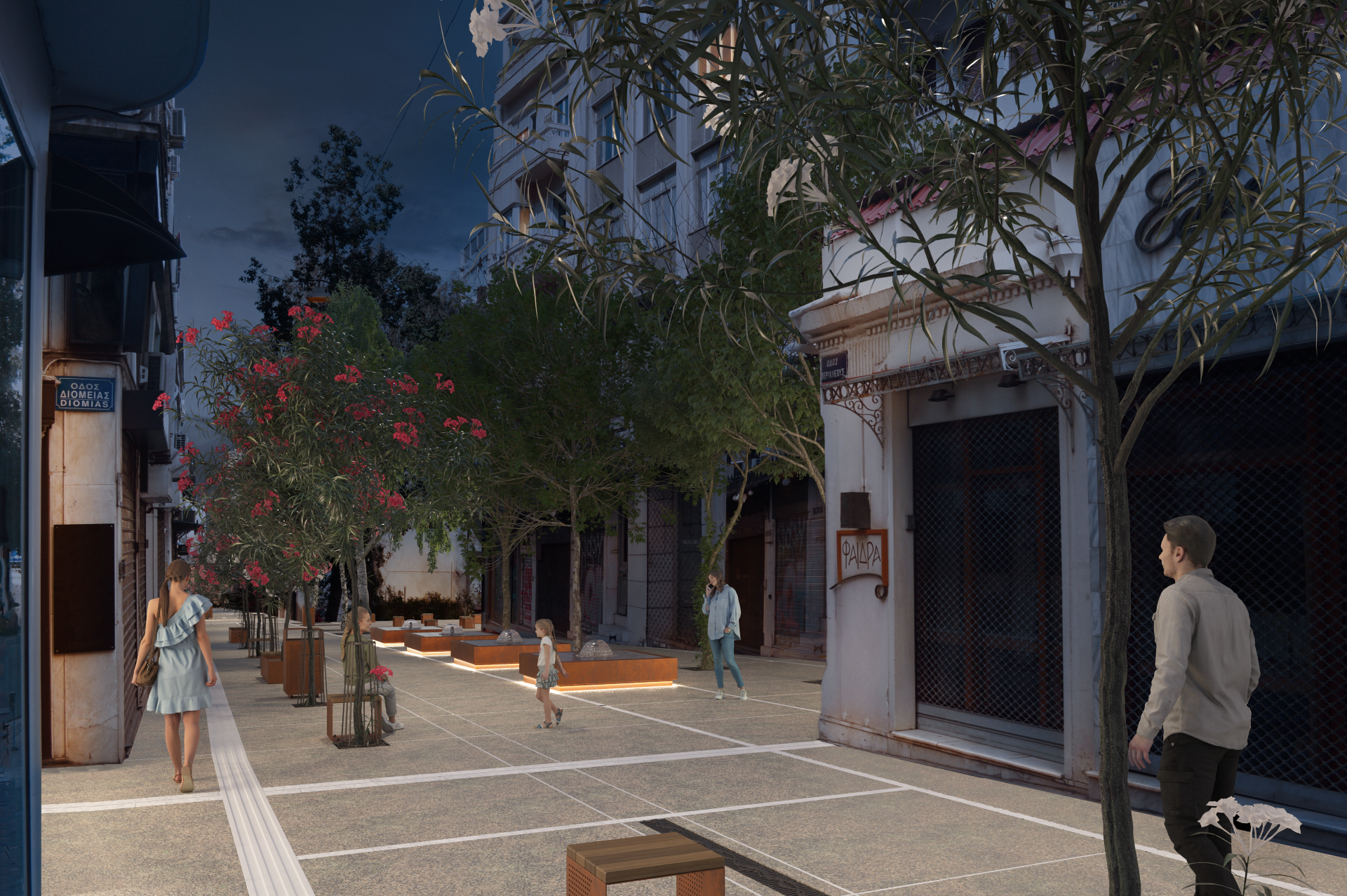 Νέα πνοή σε τέσσερις εμβληματικές πλατείες της Αθήνας-11