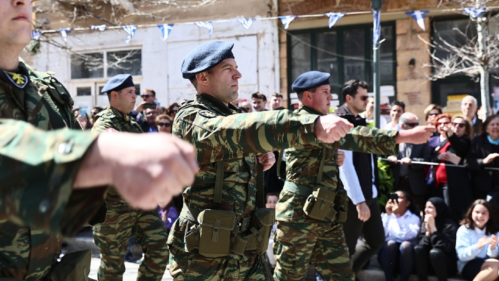 Θήβα: Η παρέλαση του Στ. Κασσελάκη με τον ουλαμό του ΚΕΠΒ-2