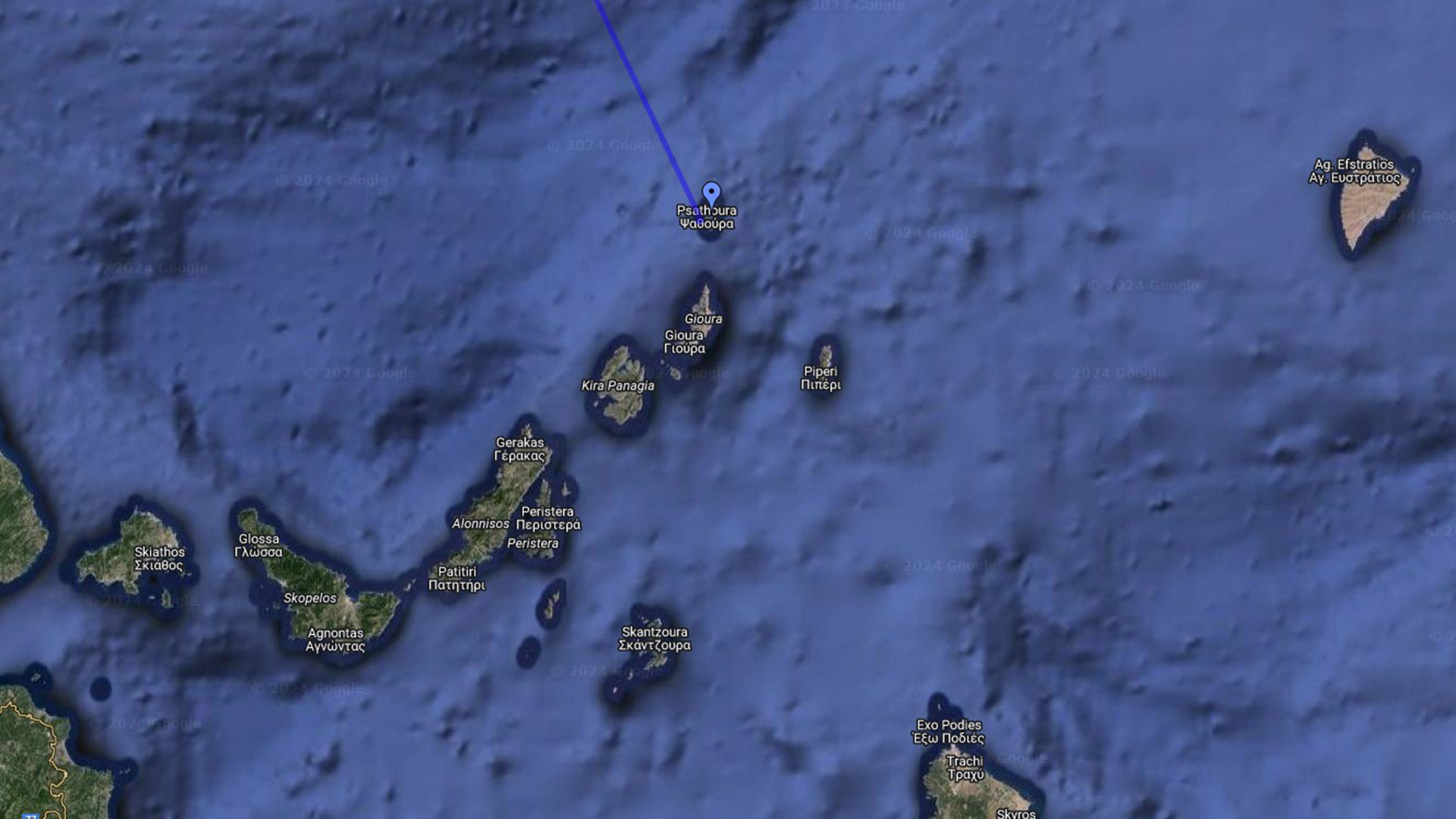 Eπεσε F-16 στη νήσο Ψαθούρα-1